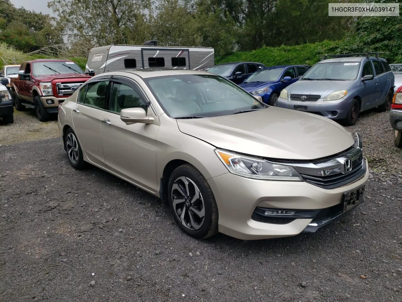 2017 Honda Accord Exl VIN: 1HGCR3F0XHA039147 Lot: 62767044