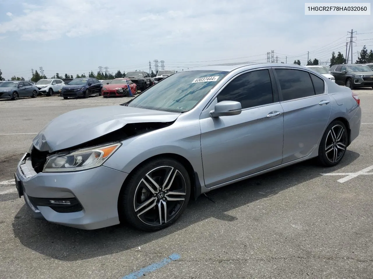 2017 Honda Accord Ex VIN: 1HGCR2F78HA032060 Lot: 63037444