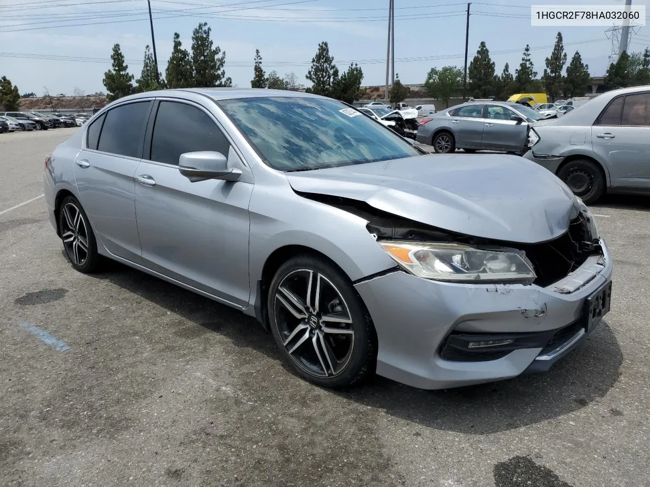 2017 Honda Accord Ex VIN: 1HGCR2F78HA032060 Lot: 63037444