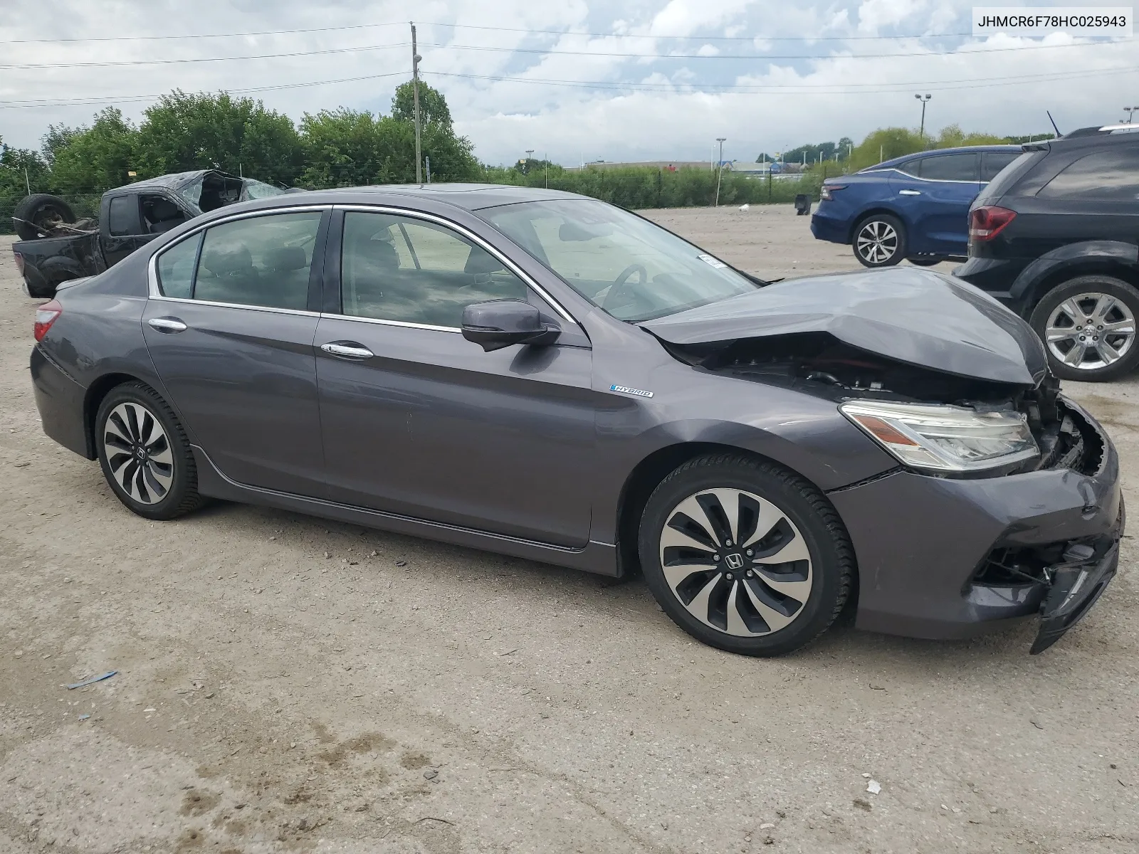 2017 Honda Accord Touring Hybrid VIN: JHMCR6F78HC025943 Lot: 65526234