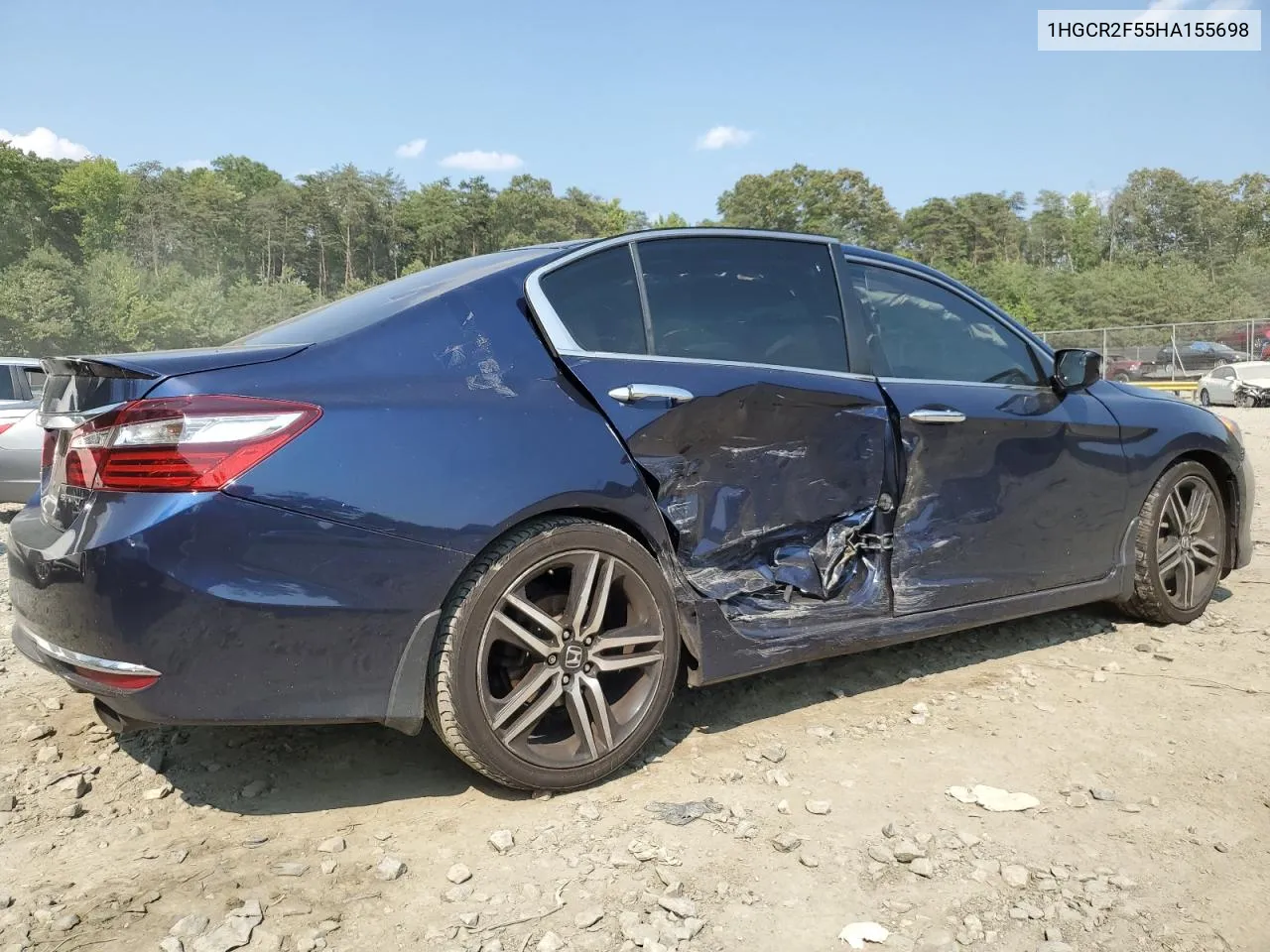 2017 Honda Accord Sport VIN: 1HGCR2F55HA155698 Lot: 65703324