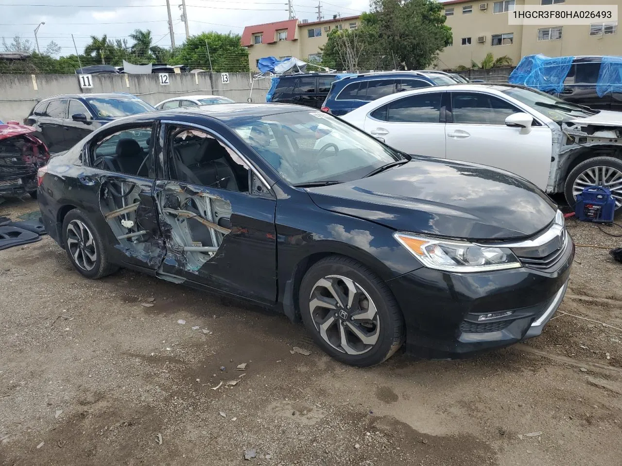 1HGCR3F80HA026493 2017 Honda Accord Exl