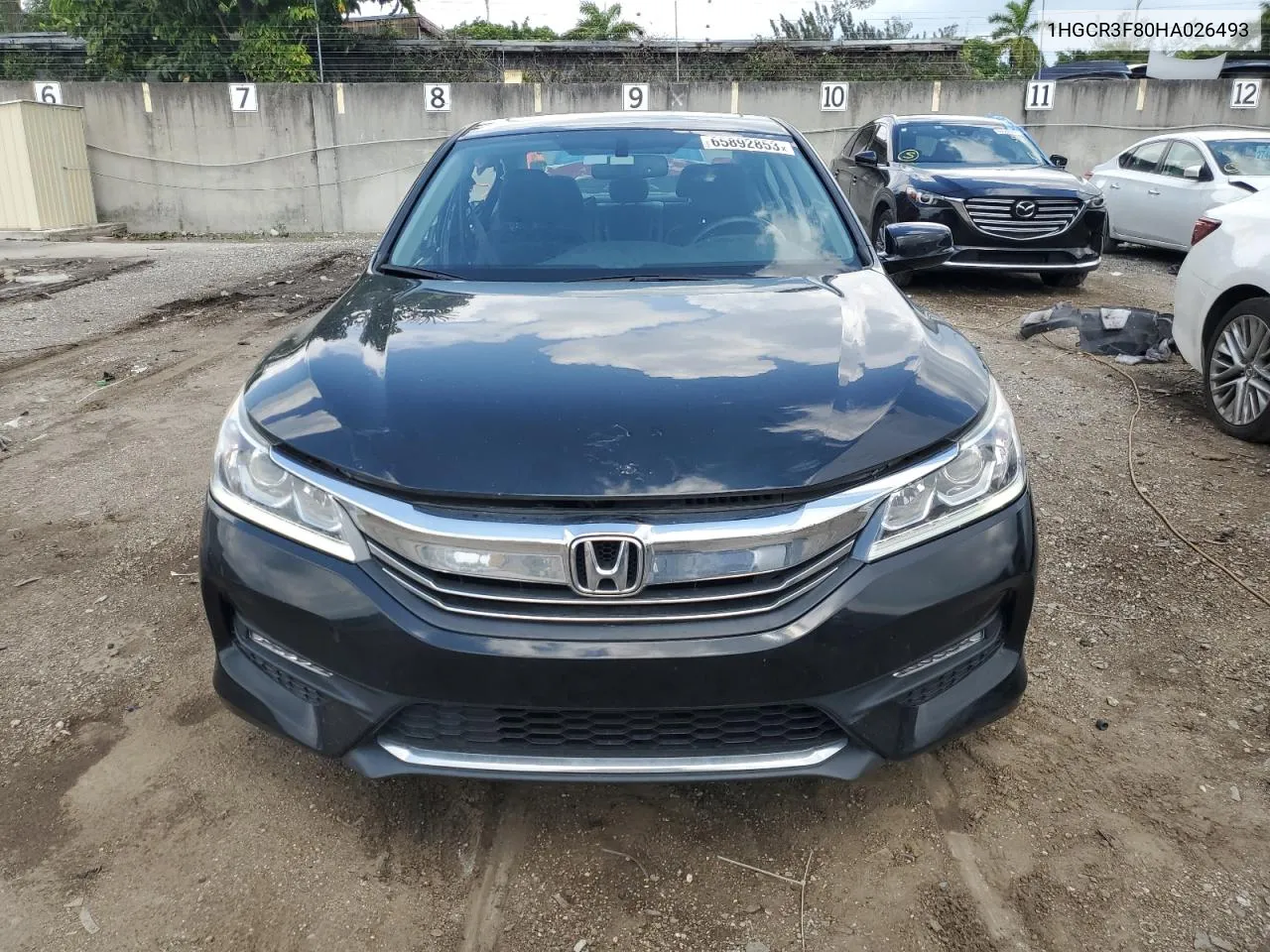 1HGCR3F80HA026493 2017 Honda Accord Exl