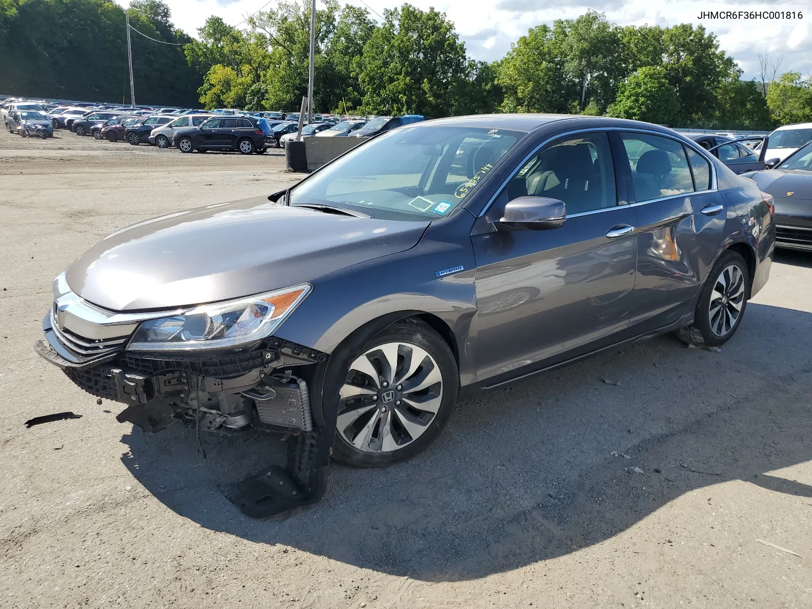 2017 Honda Accord Hybrid VIN: JHMCR6F36HC001816 Lot: 65955744