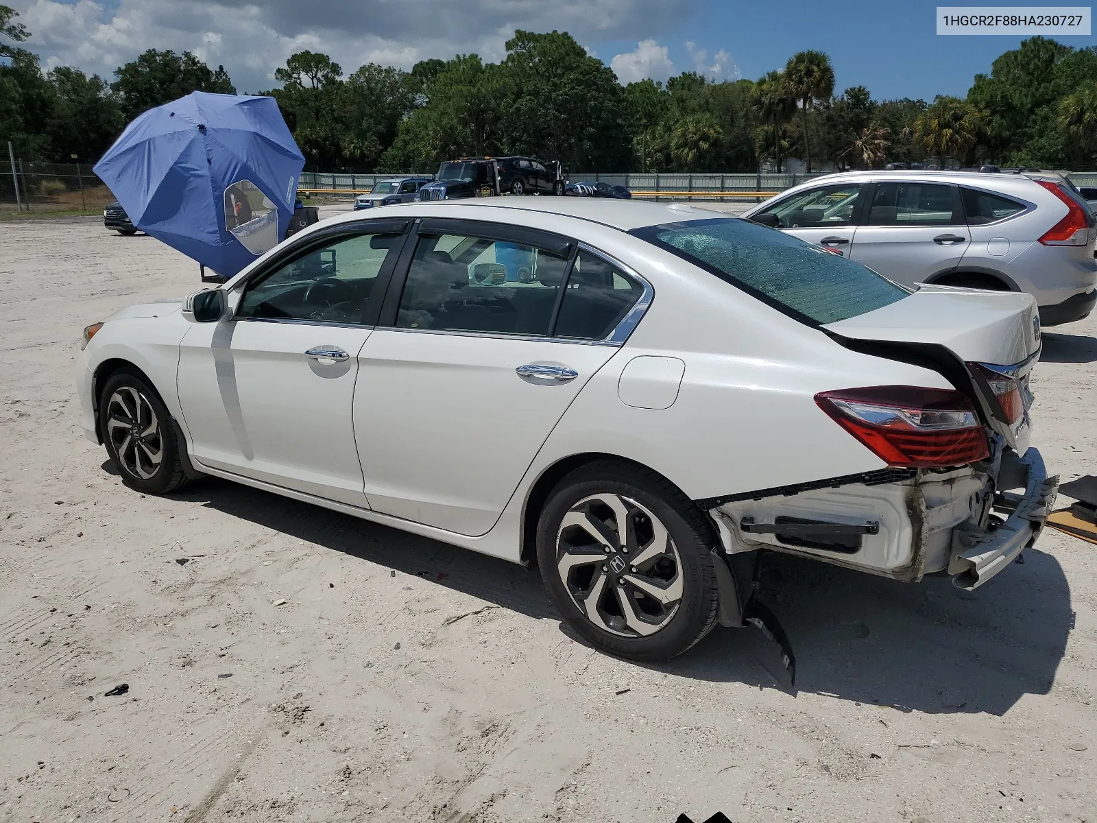 2017 Honda Accord Exl VIN: 1HGCR2F88HA230727 Lot: 66594144