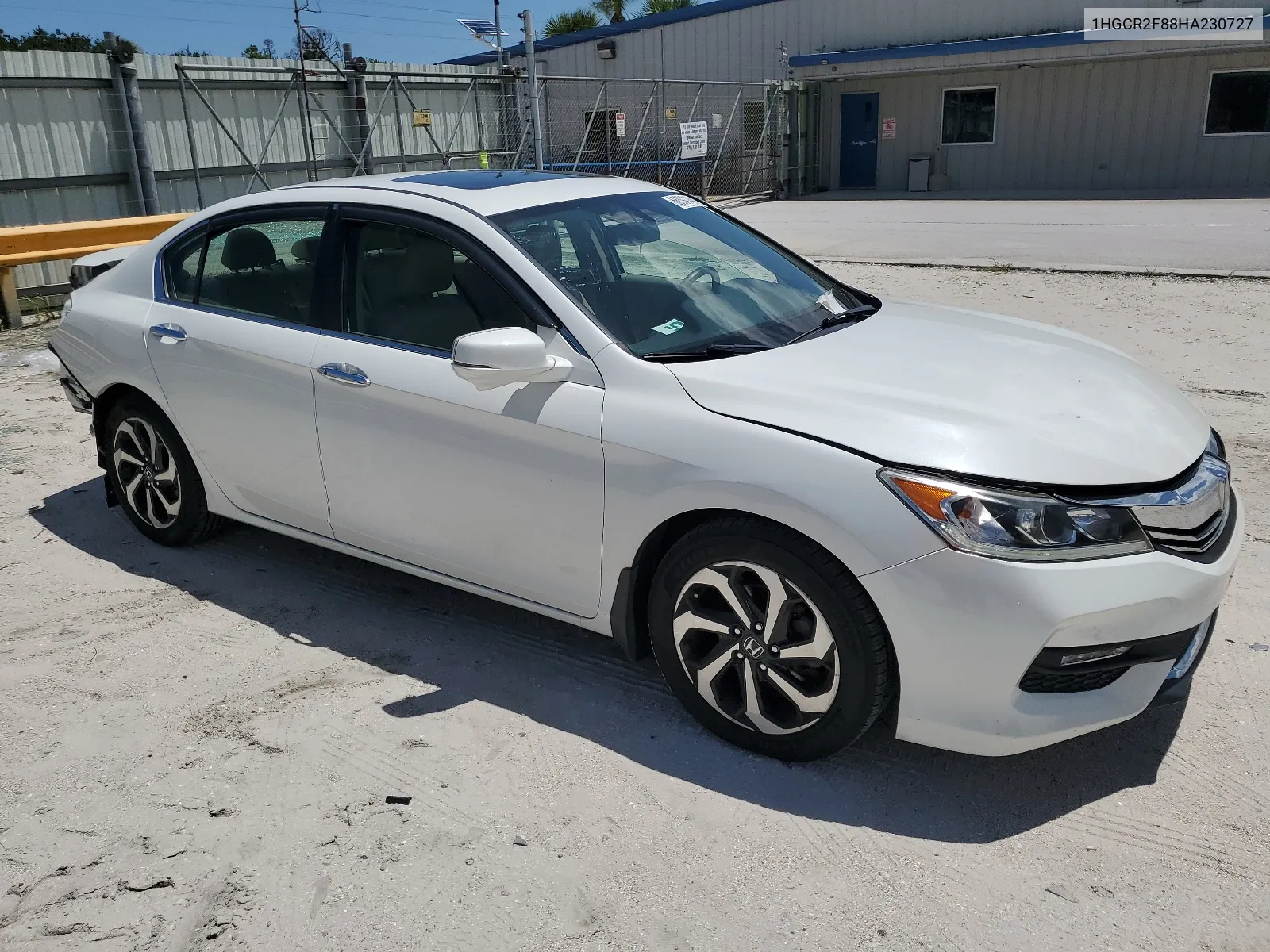 2017 Honda Accord Exl VIN: 1HGCR2F88HA230727 Lot: 66594144