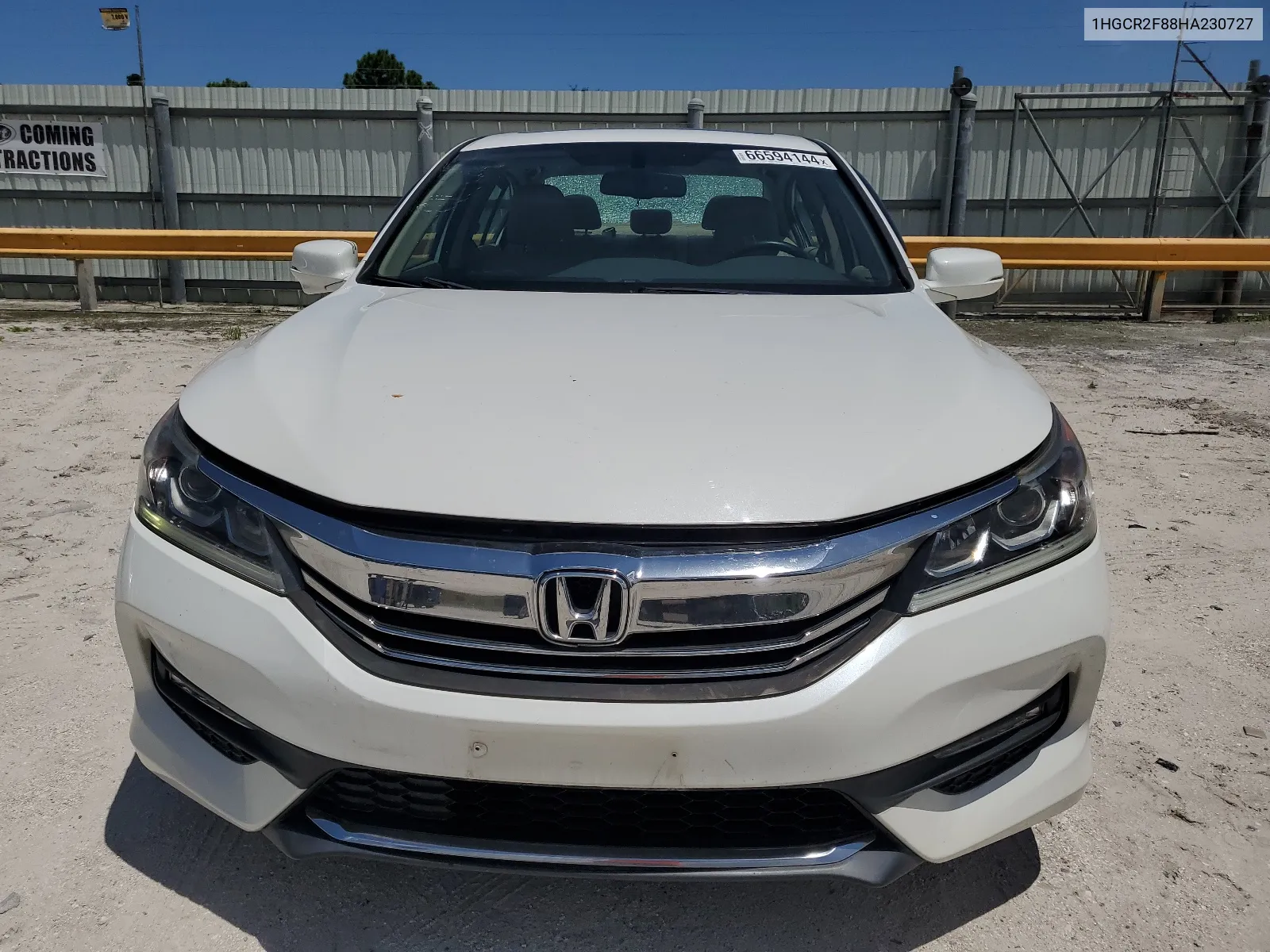 2017 Honda Accord Exl VIN: 1HGCR2F88HA230727 Lot: 66594144