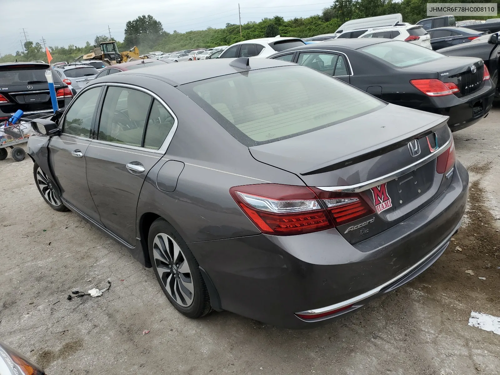 2017 Honda Accord Touring Hybrid VIN: JHMCR6F78HC008110 Lot: 66996624