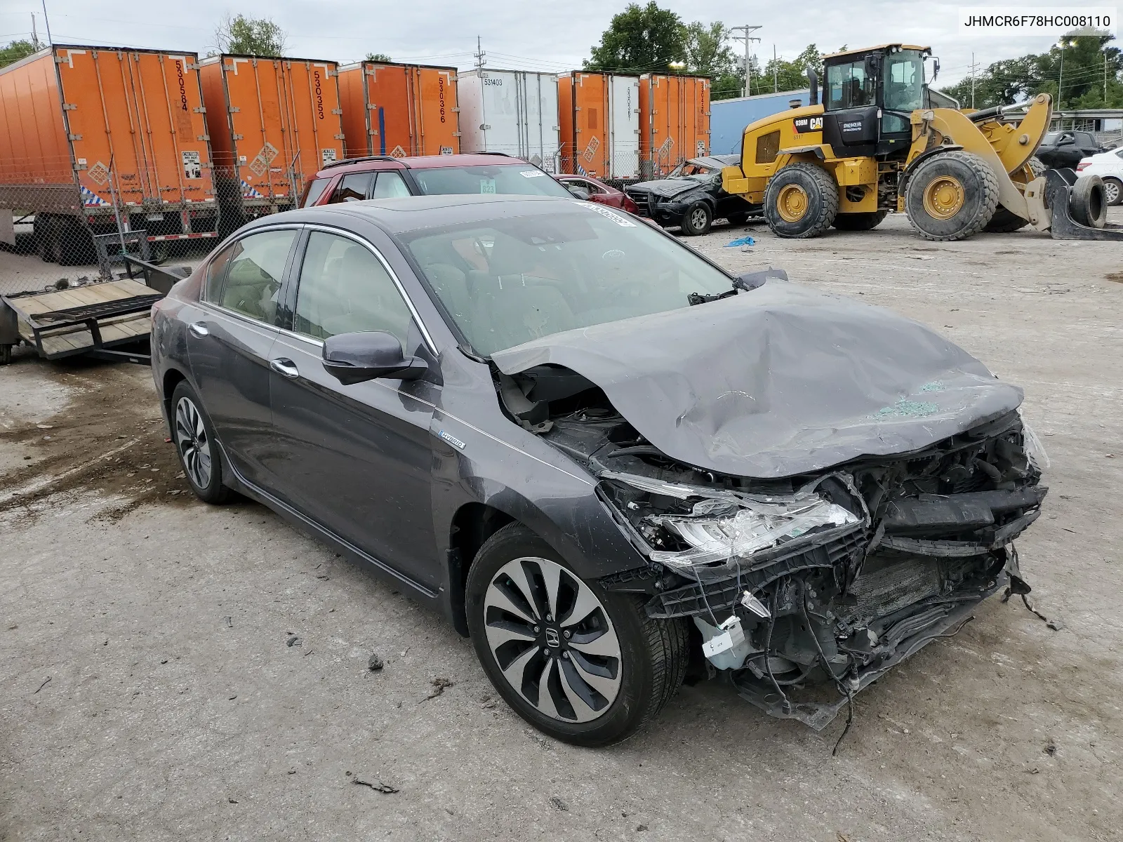 2017 Honda Accord Touring Hybrid VIN: JHMCR6F78HC008110 Lot: 66996624