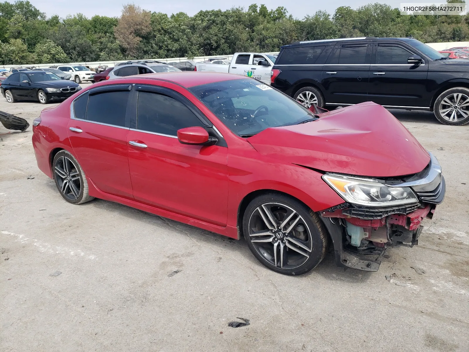 1HGCR2F58HA272711 2017 Honda Accord Sport