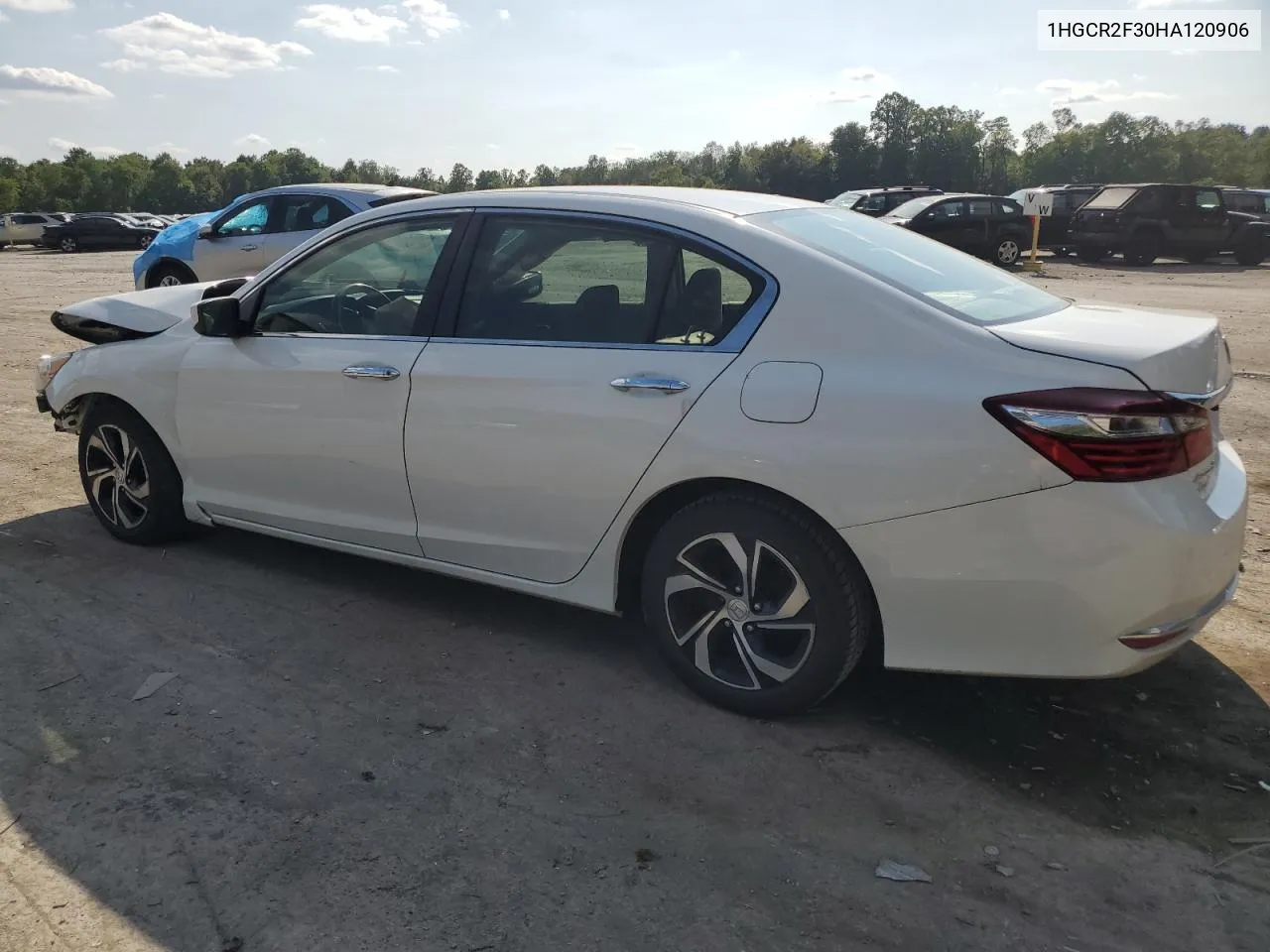 1HGCR2F30HA120906 2017 Honda Accord Lx