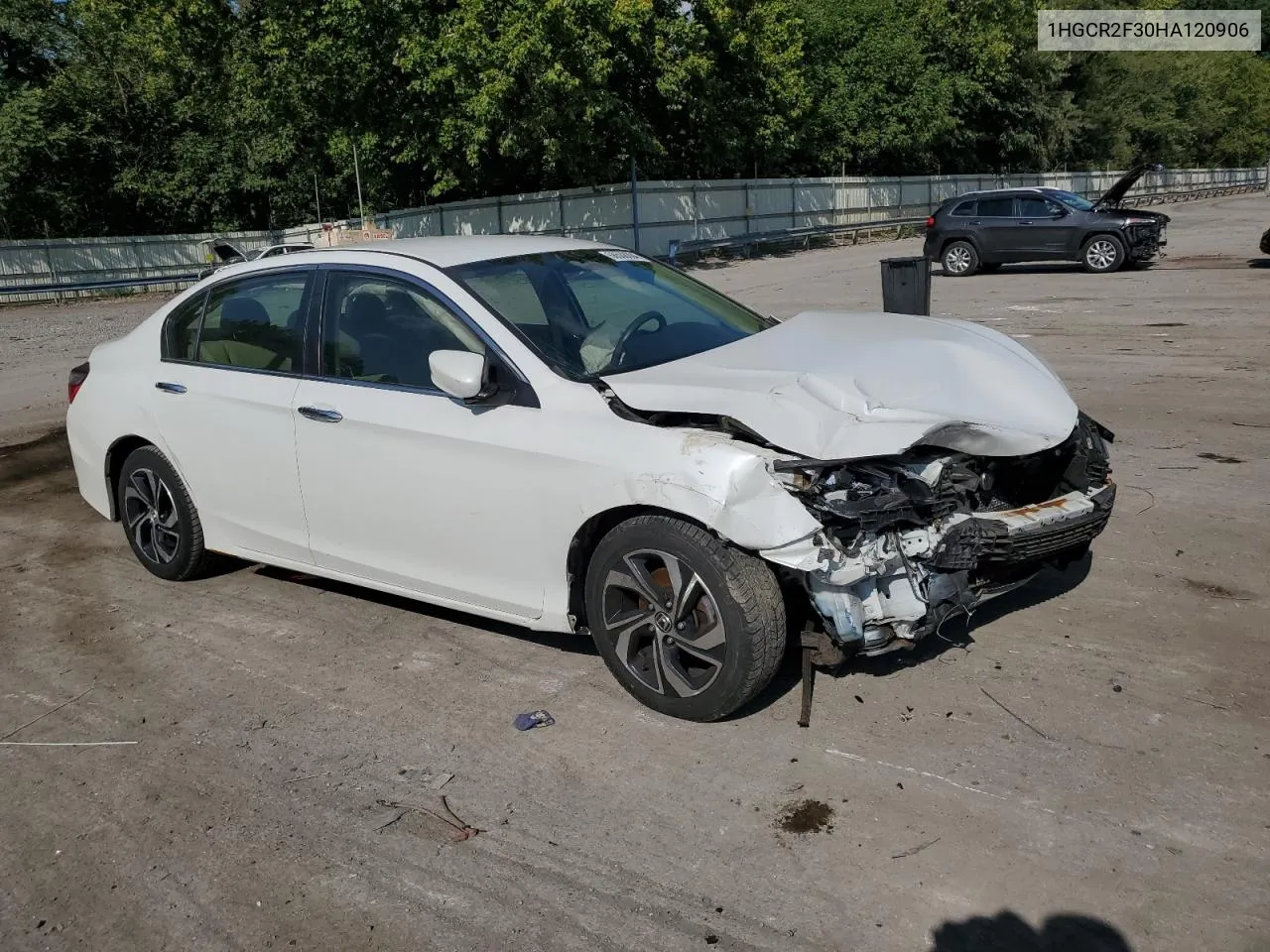 1HGCR2F30HA120906 2017 Honda Accord Lx