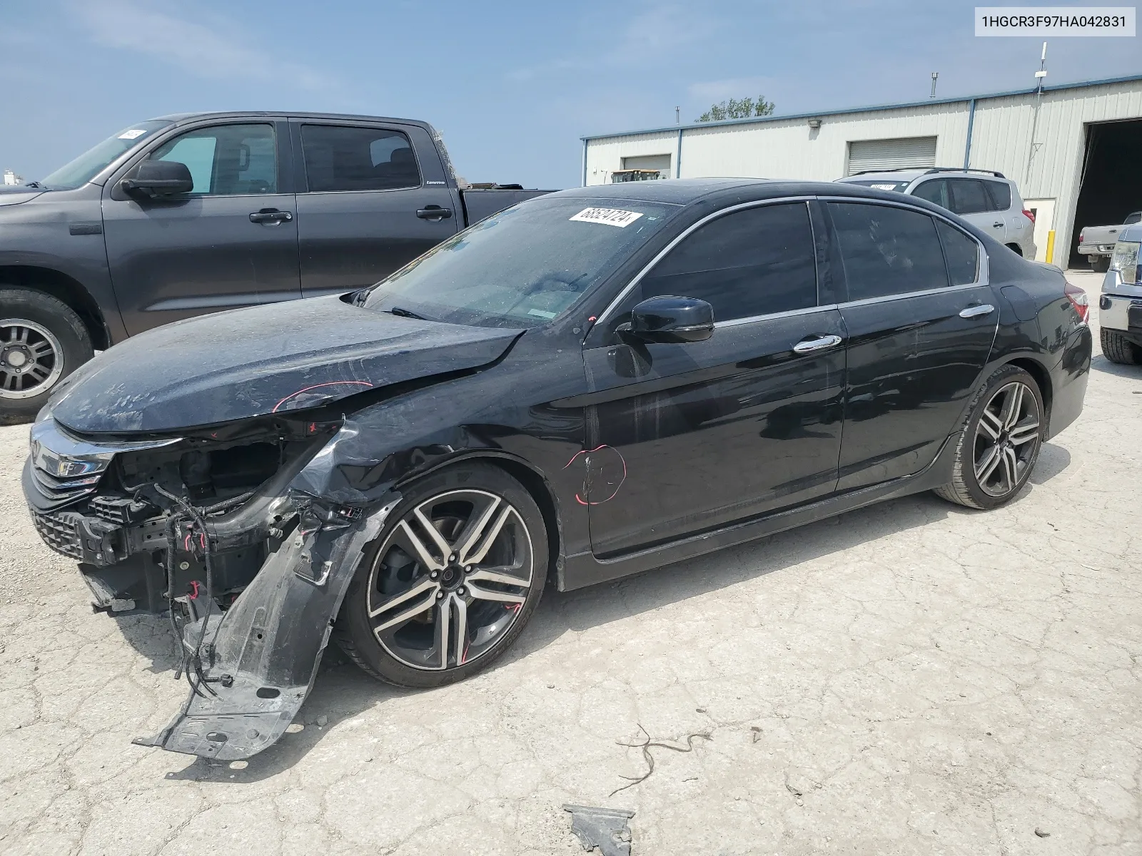 2017 Honda Accord Touring VIN: 1HGCR3F97HA042831 Lot: 68524724