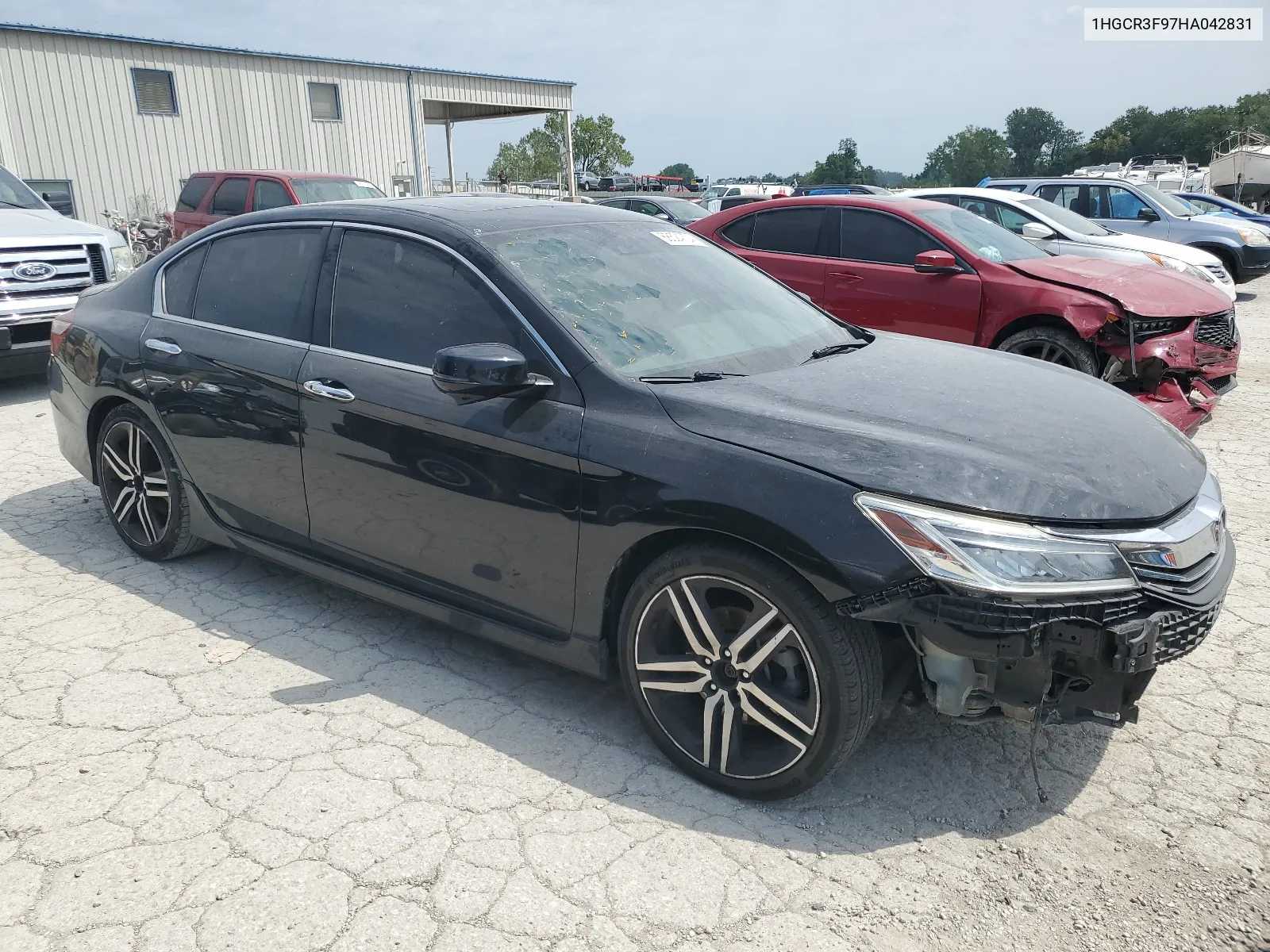 2017 Honda Accord Touring VIN: 1HGCR3F97HA042831 Lot: 68524724