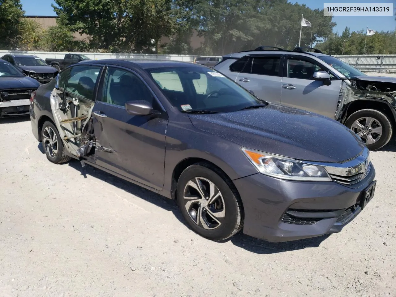 2017 Honda Accord Lx VIN: 1HGCR2F39HA143519 Lot: 69656564