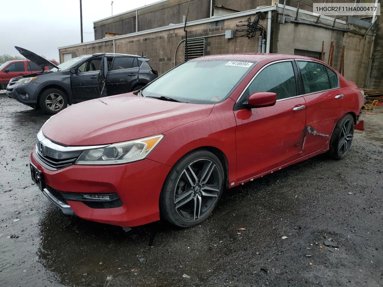 2017 Honda Accord Sport Special Edition VIN: 1HGCR2F11HA000417 Lot: 71418694