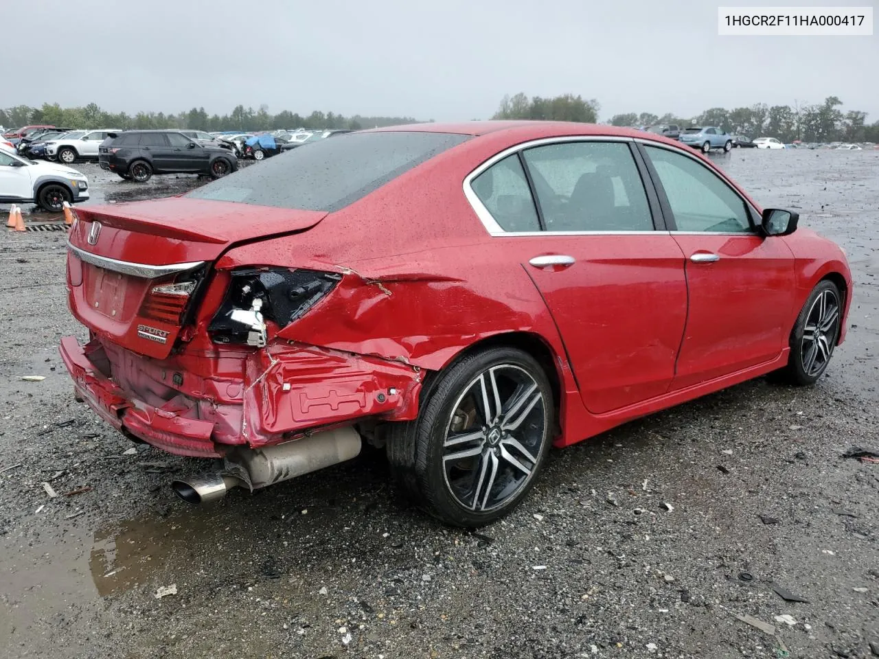 2017 Honda Accord Sport Special Edition VIN: 1HGCR2F11HA000417 Lot: 71418694