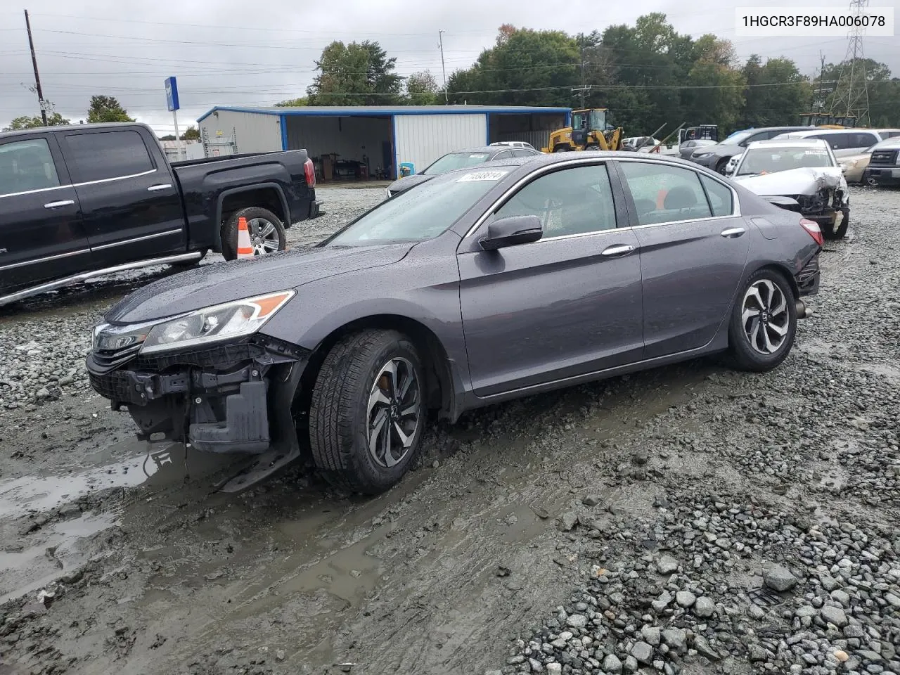 2017 Honda Accord Exl VIN: 1HGCR3F89HA006078 Lot: 71593814