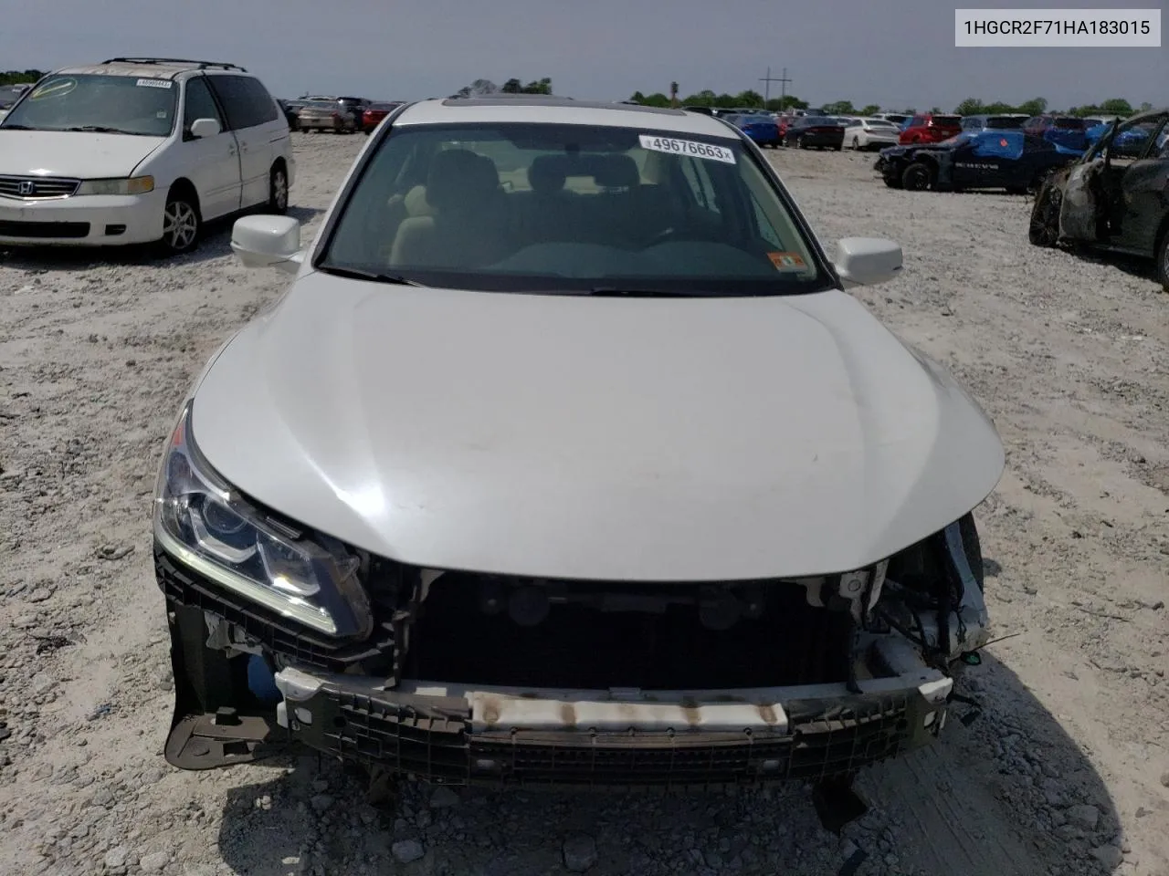 1HGCR2F71HA183015 2017 Honda Accord Ex