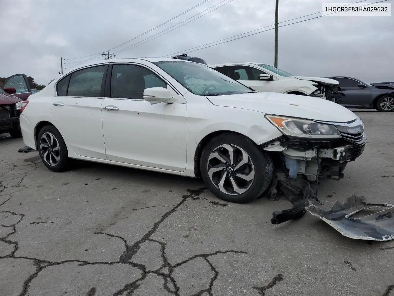 1HGCR3F83HA029632 2017 Honda Accord Exl