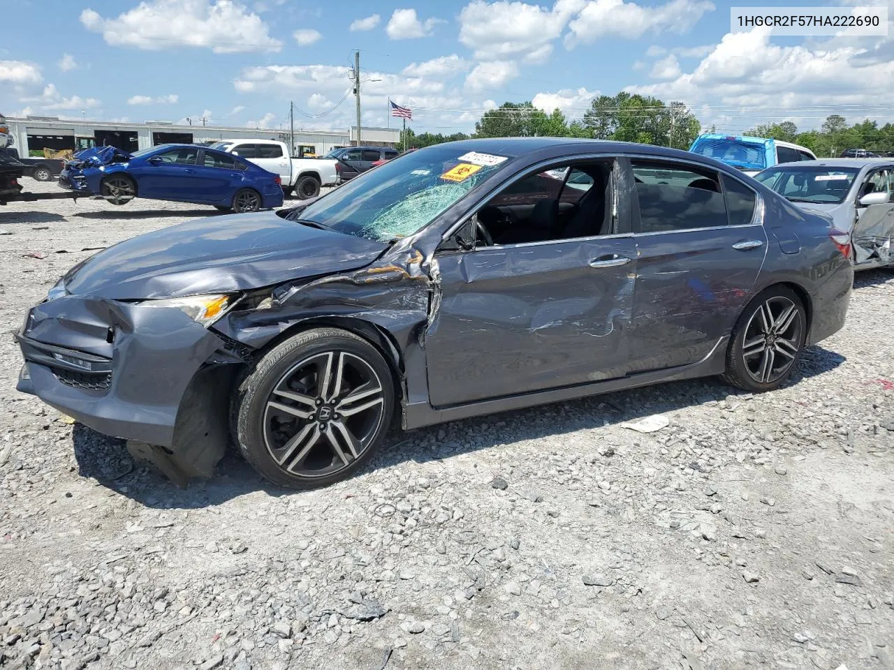 2017 Honda Accord Sport VIN: 1HGCR2F57HA222690 Lot: 73353894