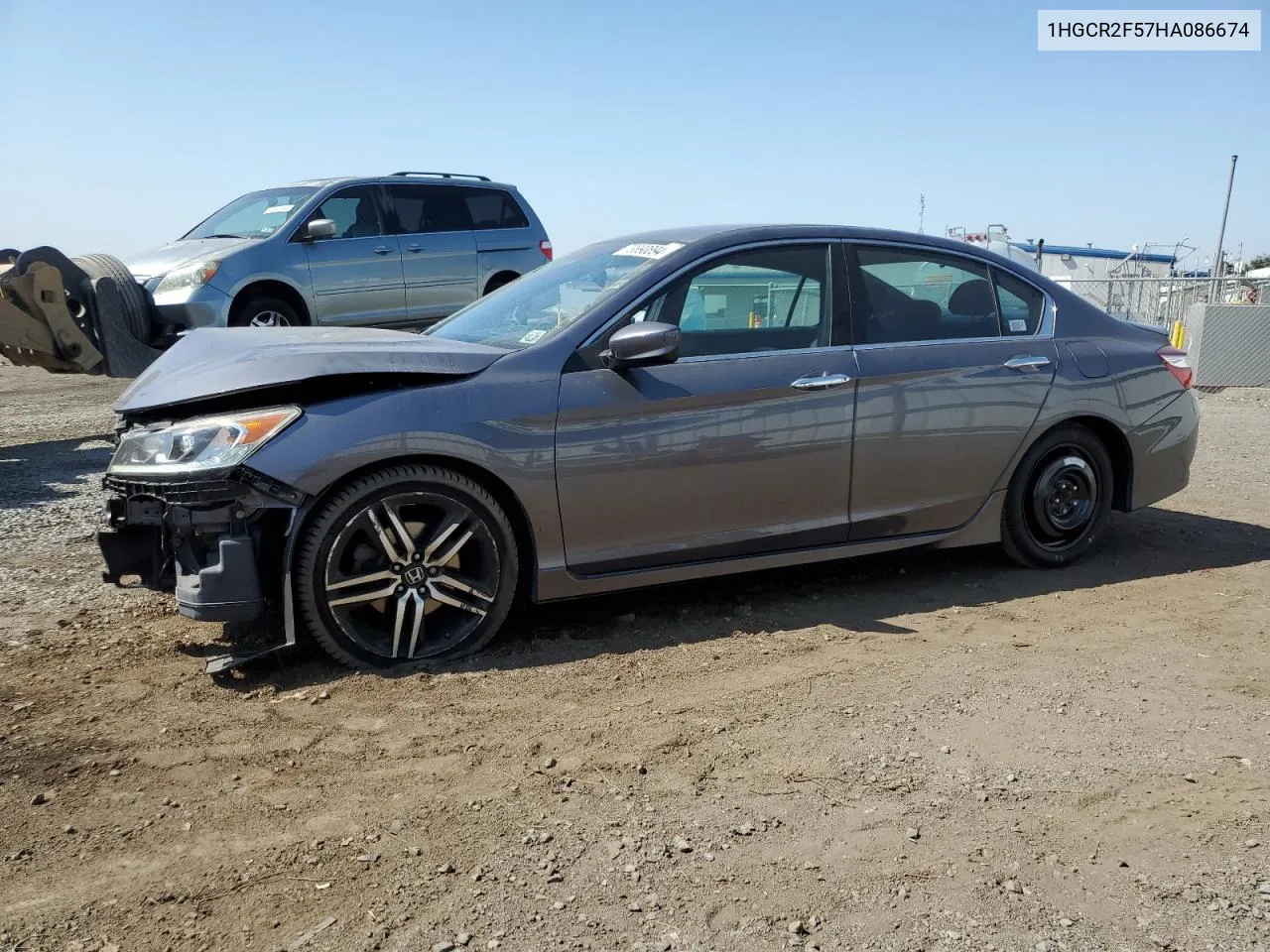 2017 Honda Accord Sport VIN: 1HGCR2F57HA086674 Lot: 73890894