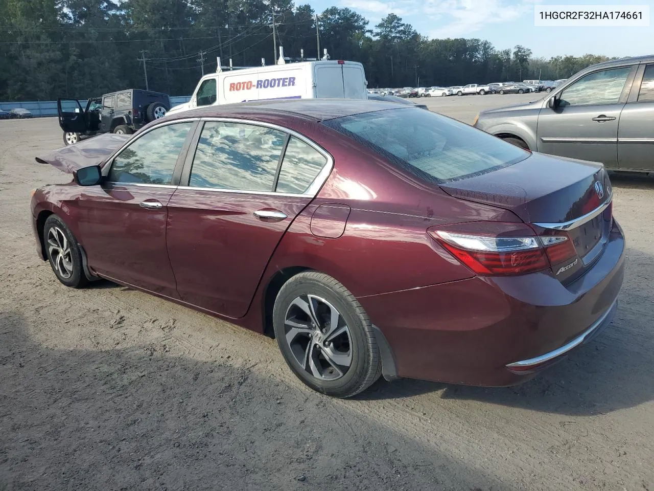 1HGCR2F32HA174661 2017 Honda Accord Lx