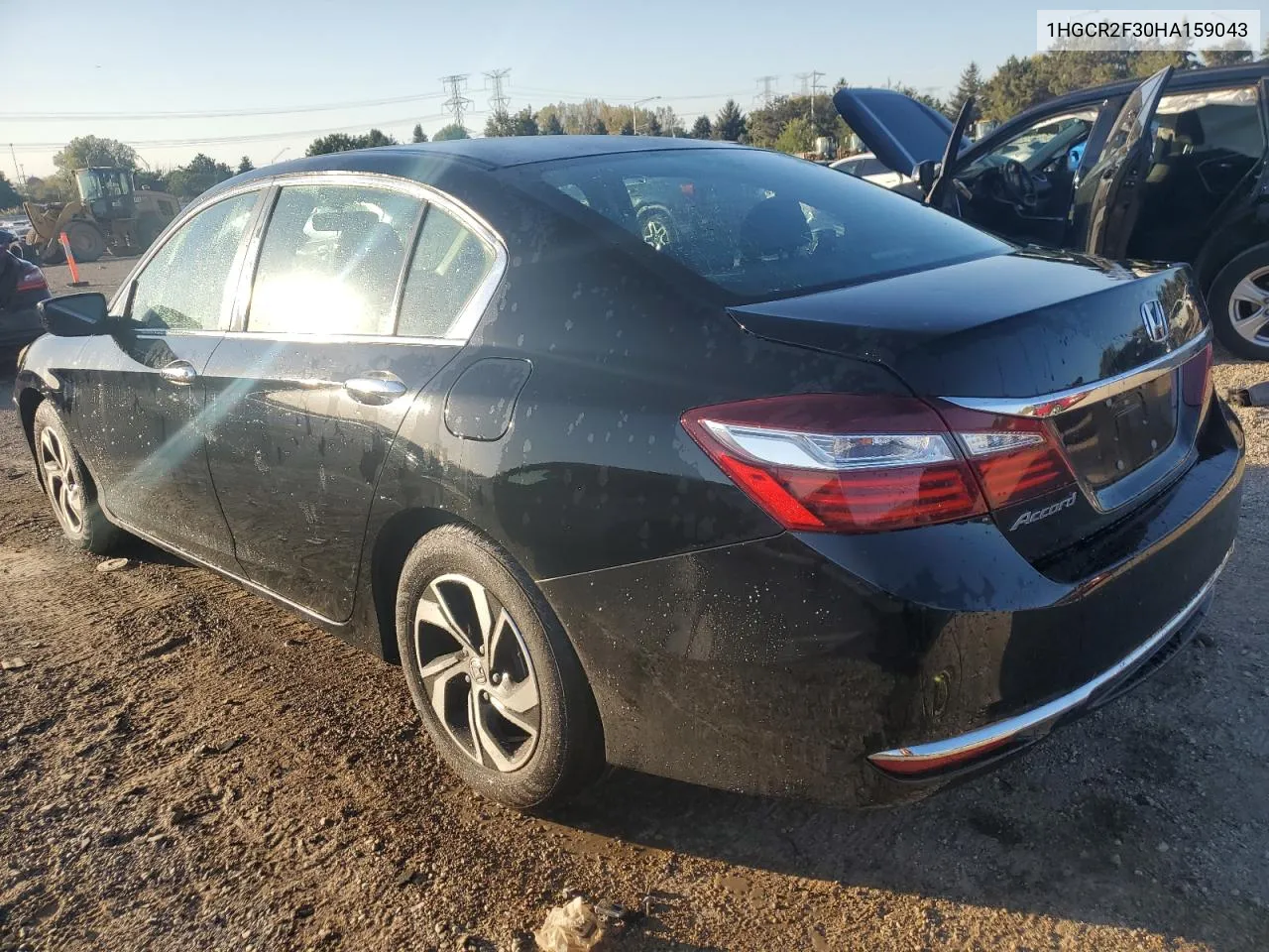 2017 Honda Accord Lx VIN: 1HGCR2F30HA159043 Lot: 74121594