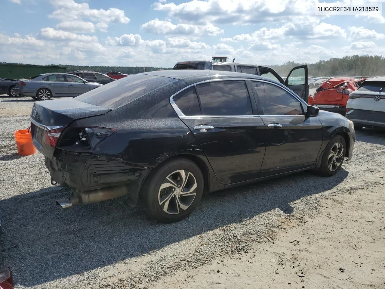 2017 Honda Accord Lx VIN: 1HGCR2F34HA218529 Lot: 74740454