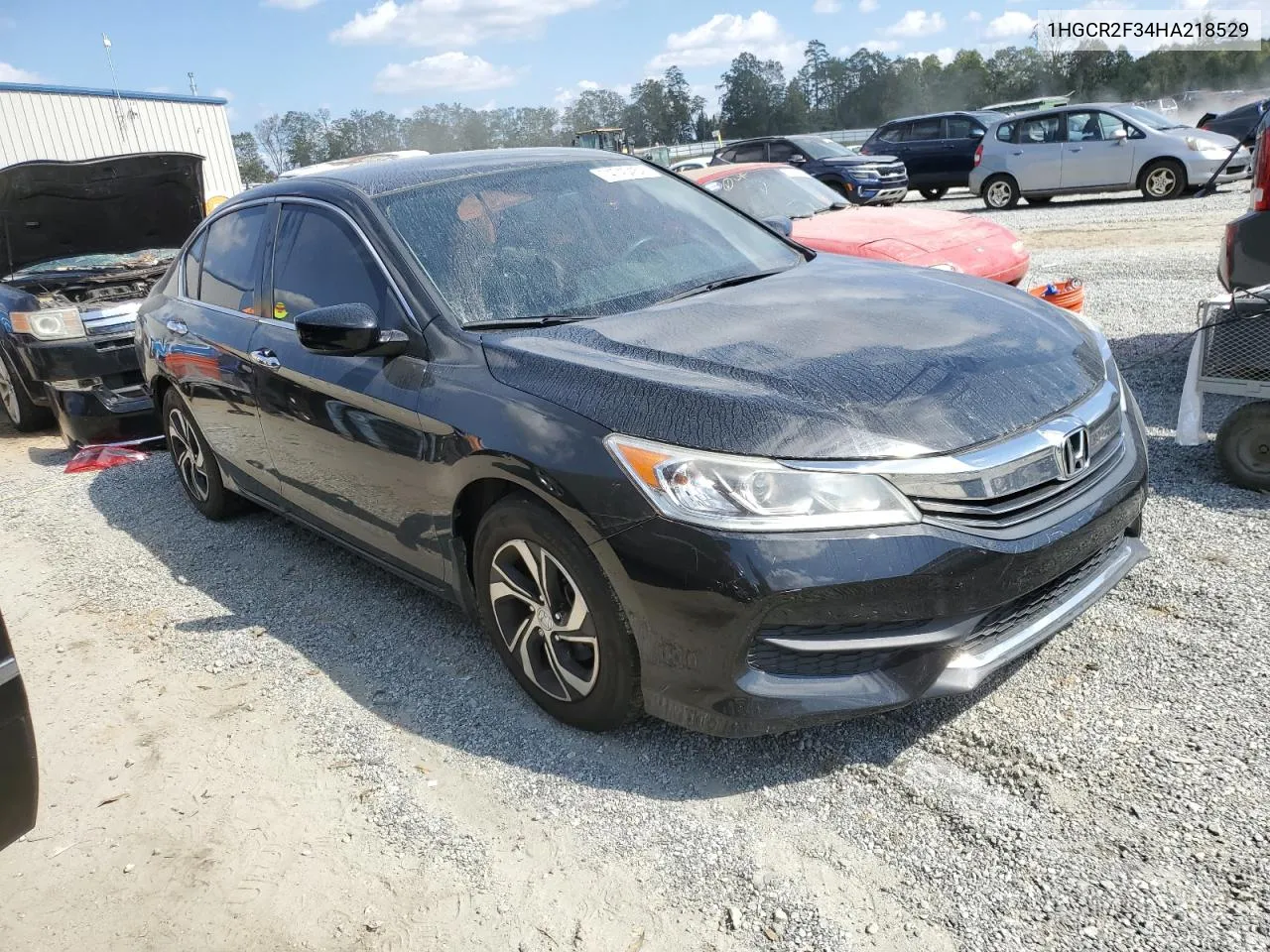 2017 Honda Accord Lx VIN: 1HGCR2F34HA218529 Lot: 74740454