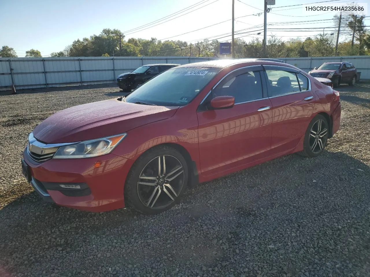 2017 Honda Accord Sport VIN: 1HGCR2F54HA235686 Lot: 74743924