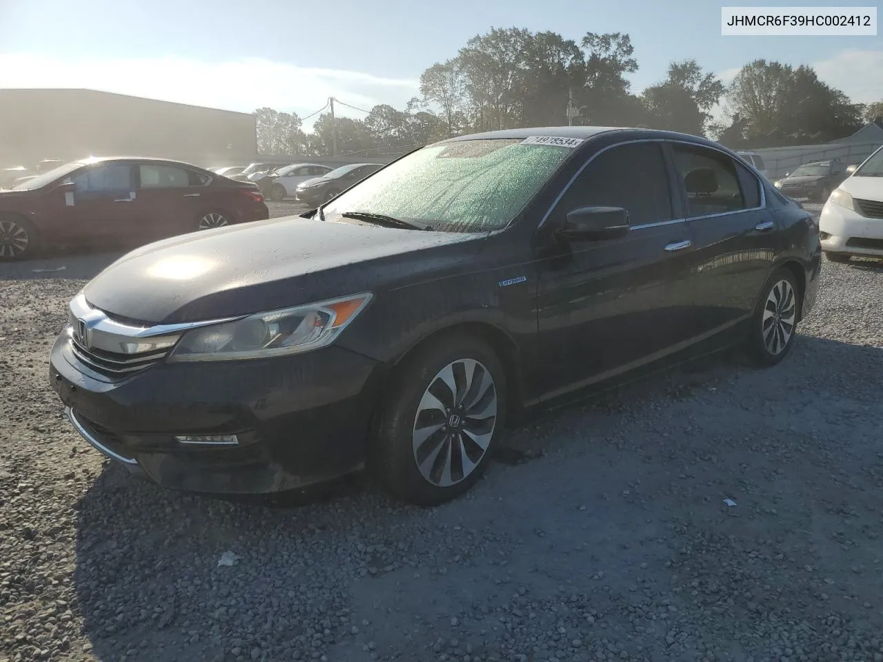 2017 Honda Accord Hybrid VIN: JHMCR6F39HC002412 Lot: 74978534