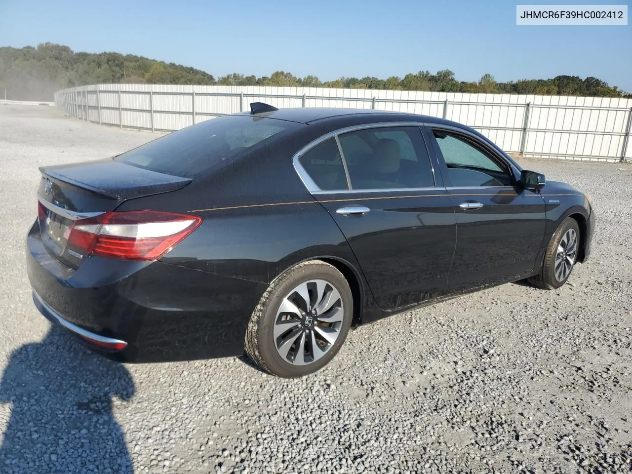 2017 Honda Accord Hybrid VIN: JHMCR6F39HC002412 Lot: 74978534