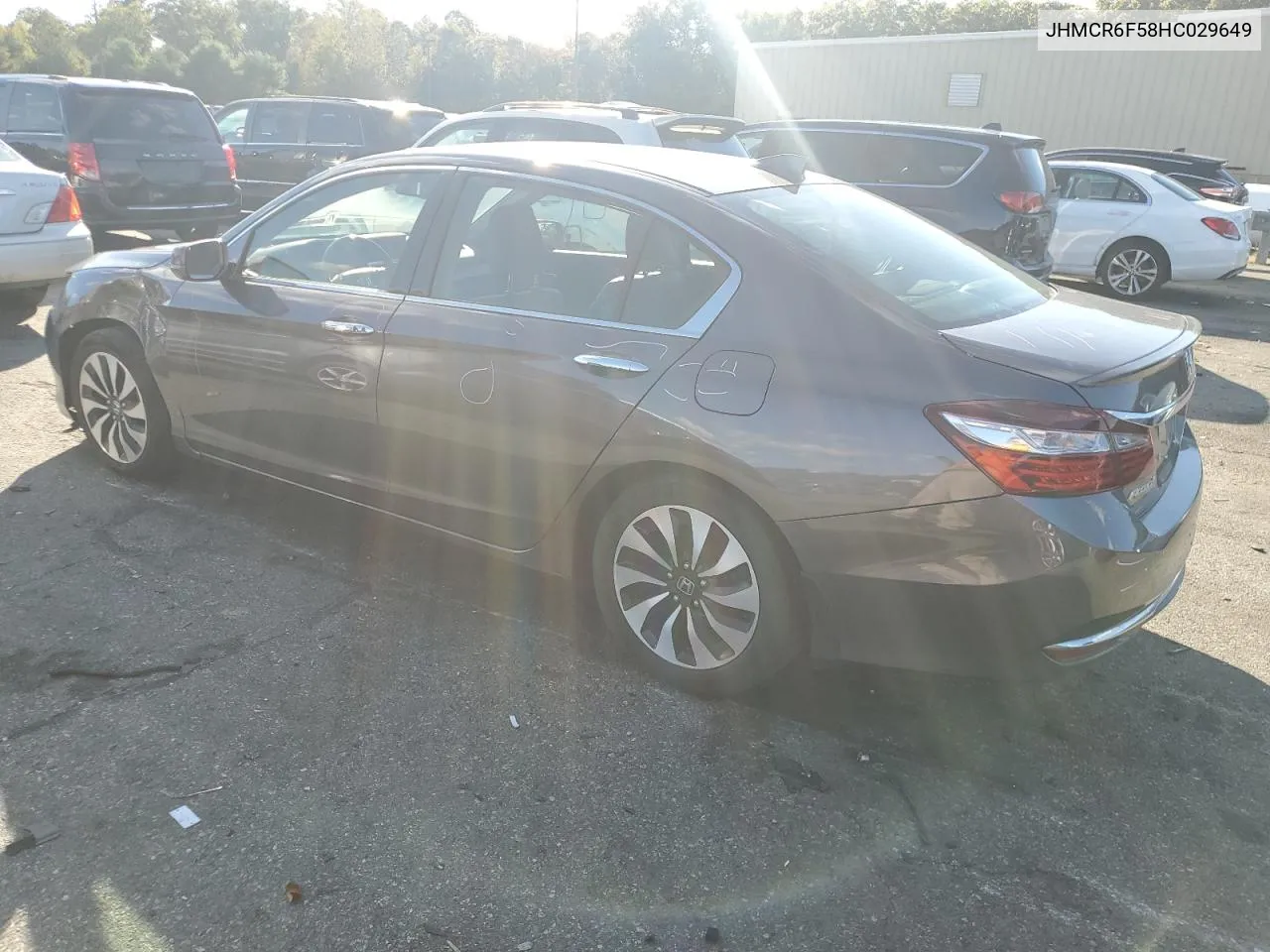 JHMCR6F58HC029649 2017 Honda Accord Hybrid Exl