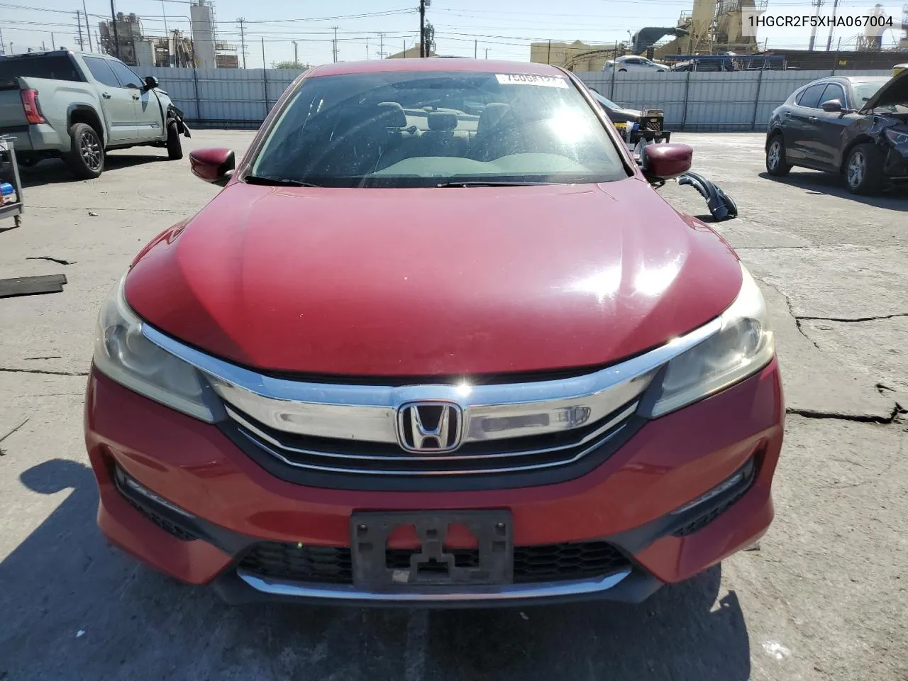 1HGCR2F5XHA067004 2017 Honda Accord Sport