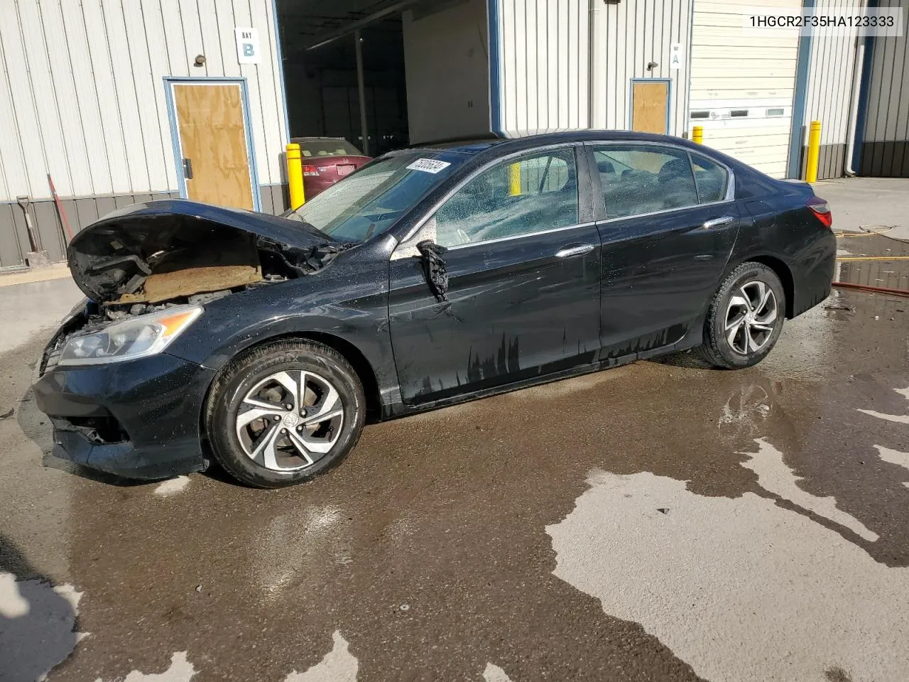 2017 Honda Accord Lx VIN: 1HGCR2F35HA123333 Lot: 75205634