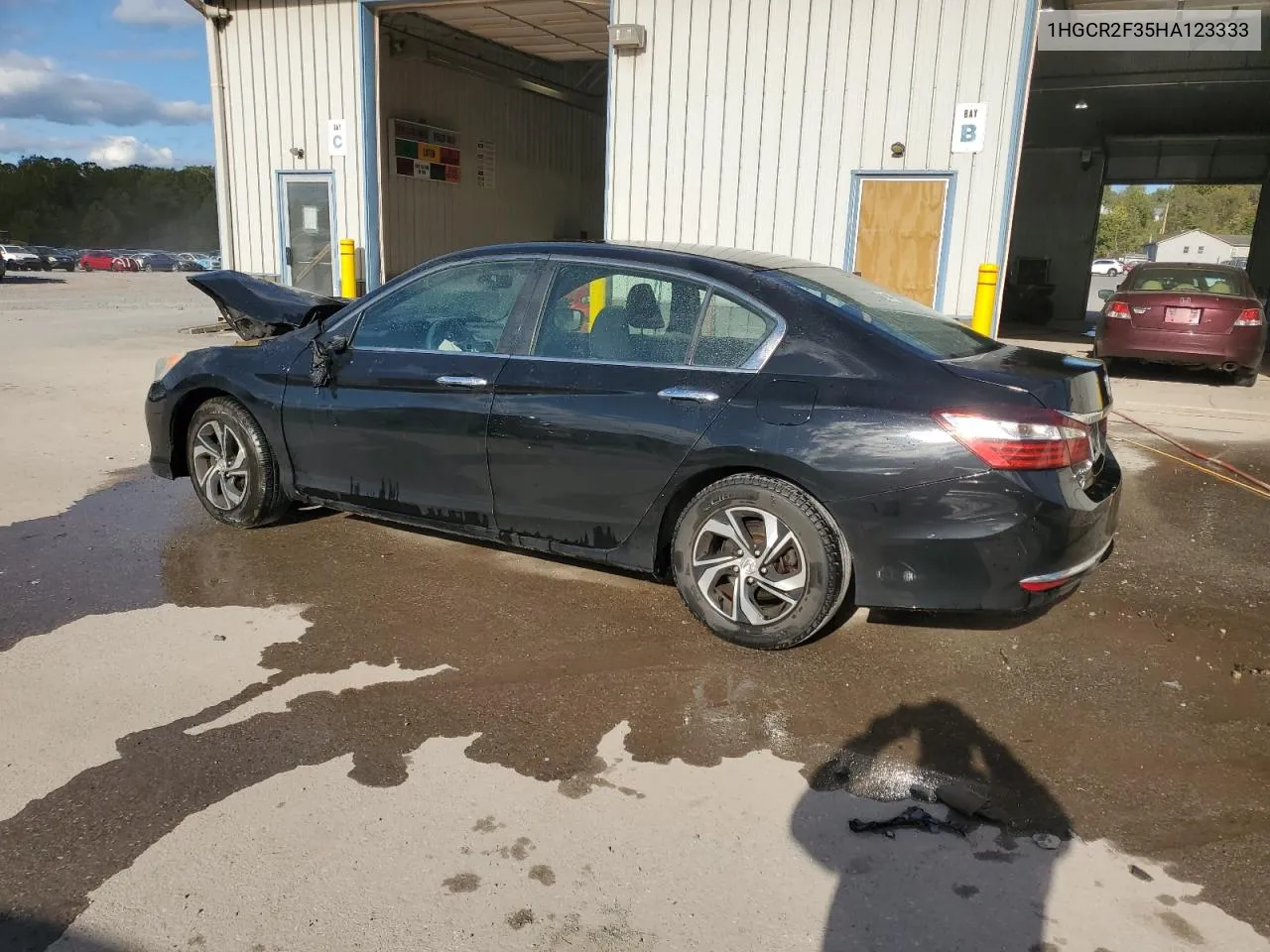 2017 Honda Accord Lx VIN: 1HGCR2F35HA123333 Lot: 75205634