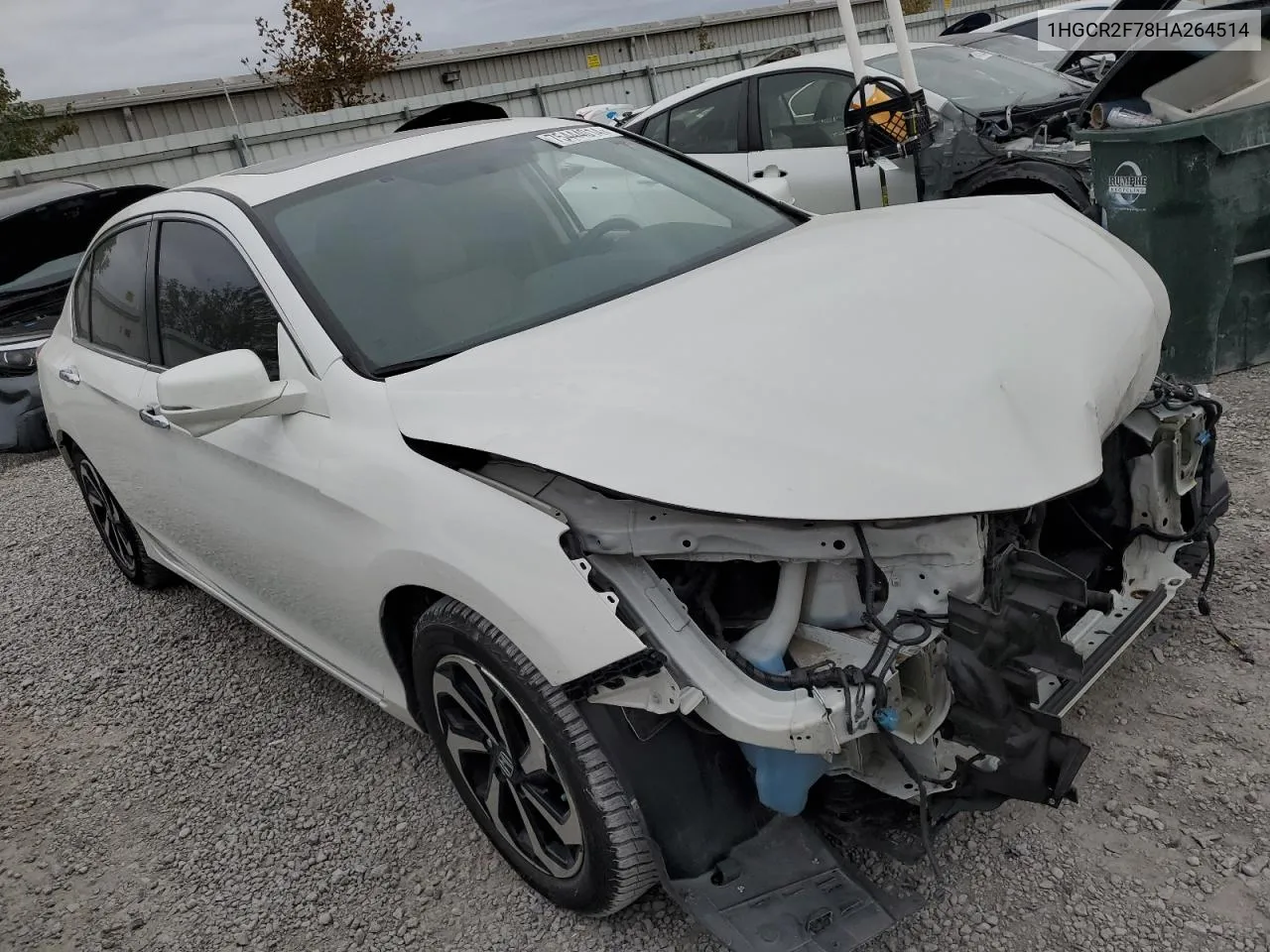 1HGCR2F78HA264514 2017 Honda Accord Ex