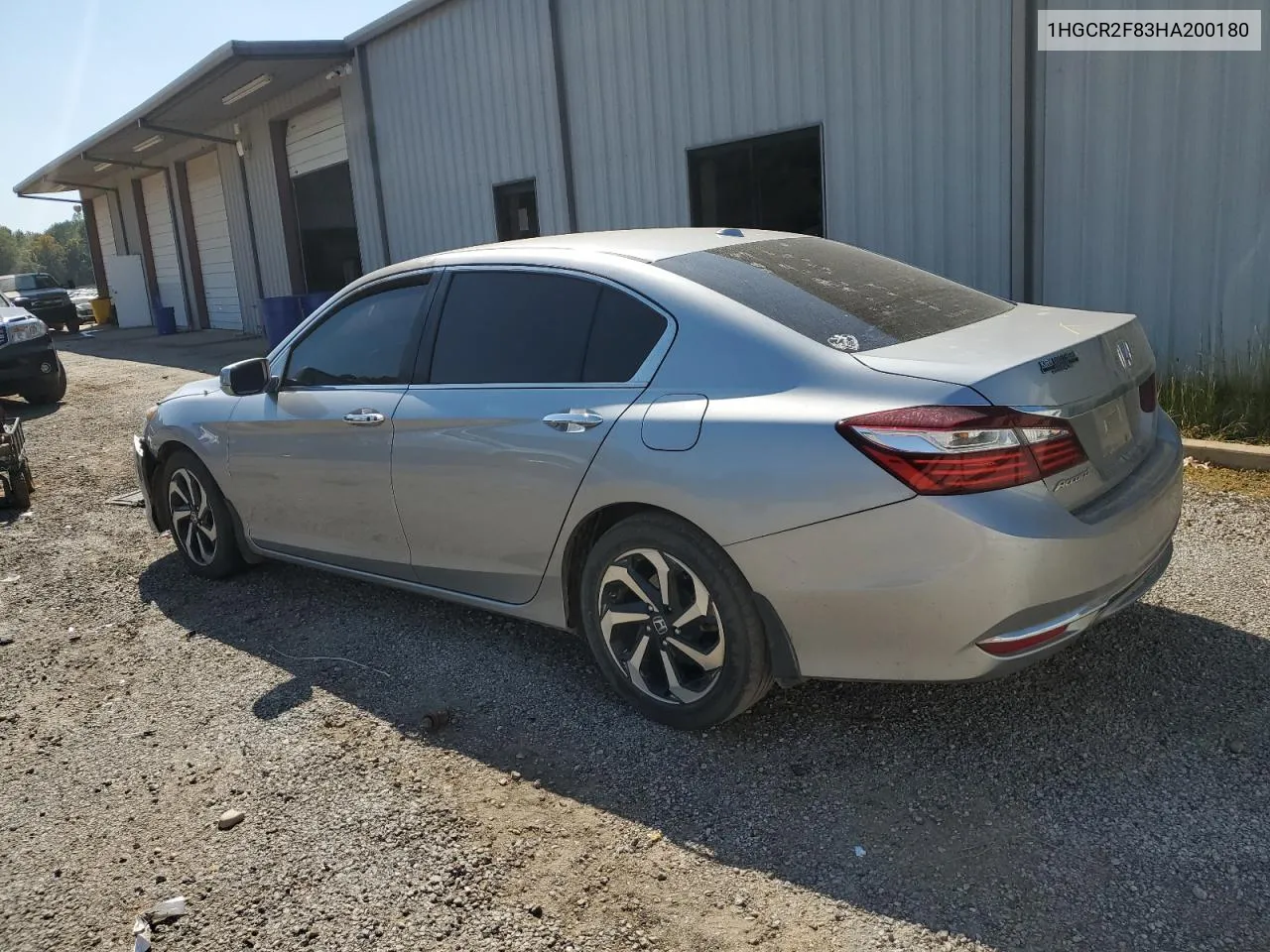 1HGCR2F83HA200180 2017 Honda Accord Exl