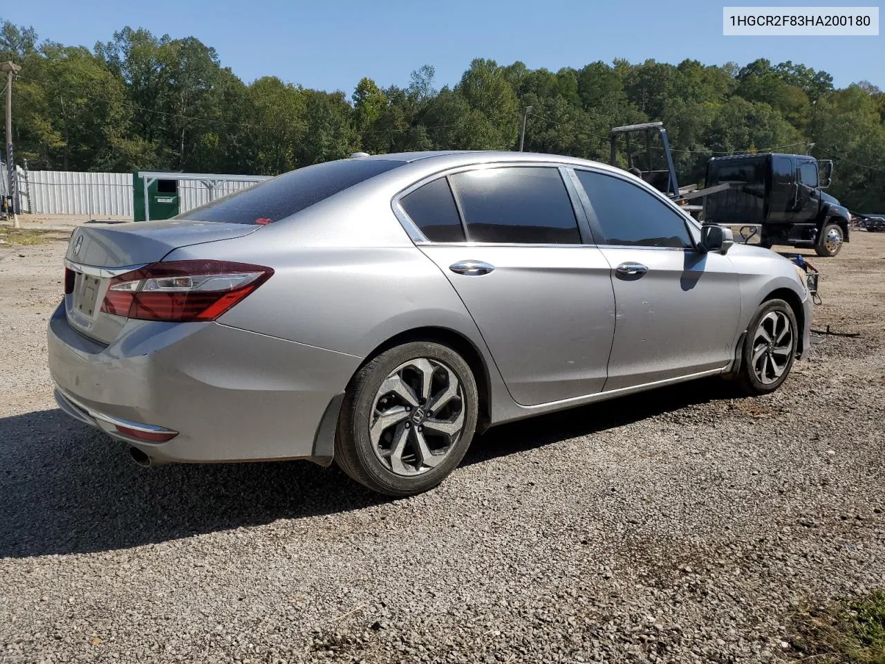 2017 Honda Accord Exl VIN: 1HGCR2F83HA200180 Lot: 75499964