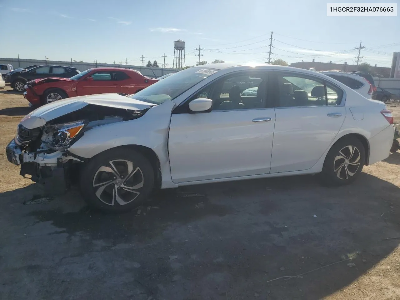 2017 Honda Accord Lx VIN: 1HGCR2F32HA076665 Lot: 76164894