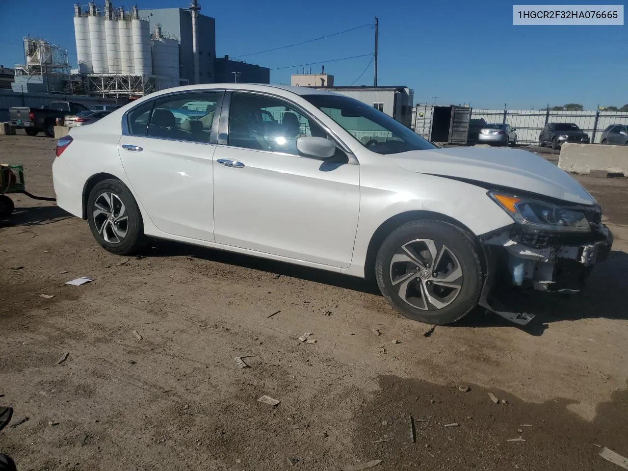 2017 Honda Accord Lx VIN: 1HGCR2F32HA076665 Lot: 76164894