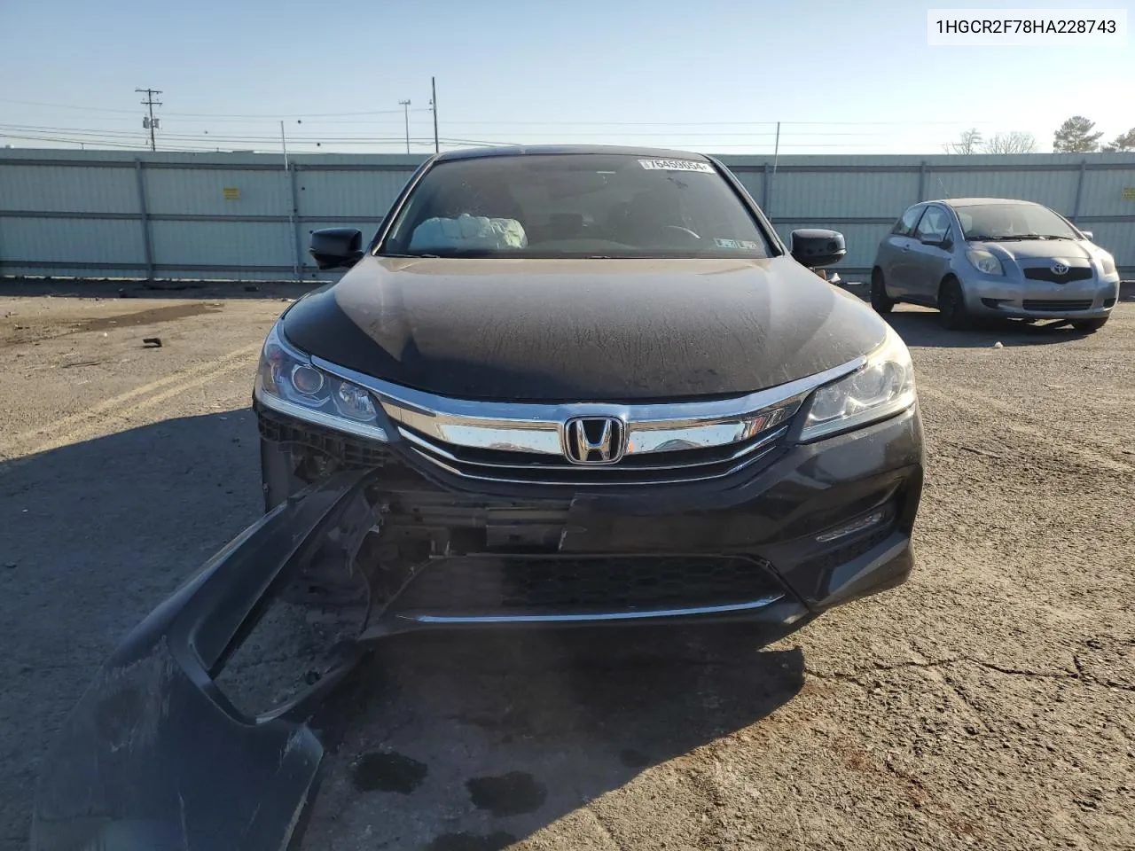 2017 Honda Accord Ex VIN: 1HGCR2F78HA228743 Lot: 76459654