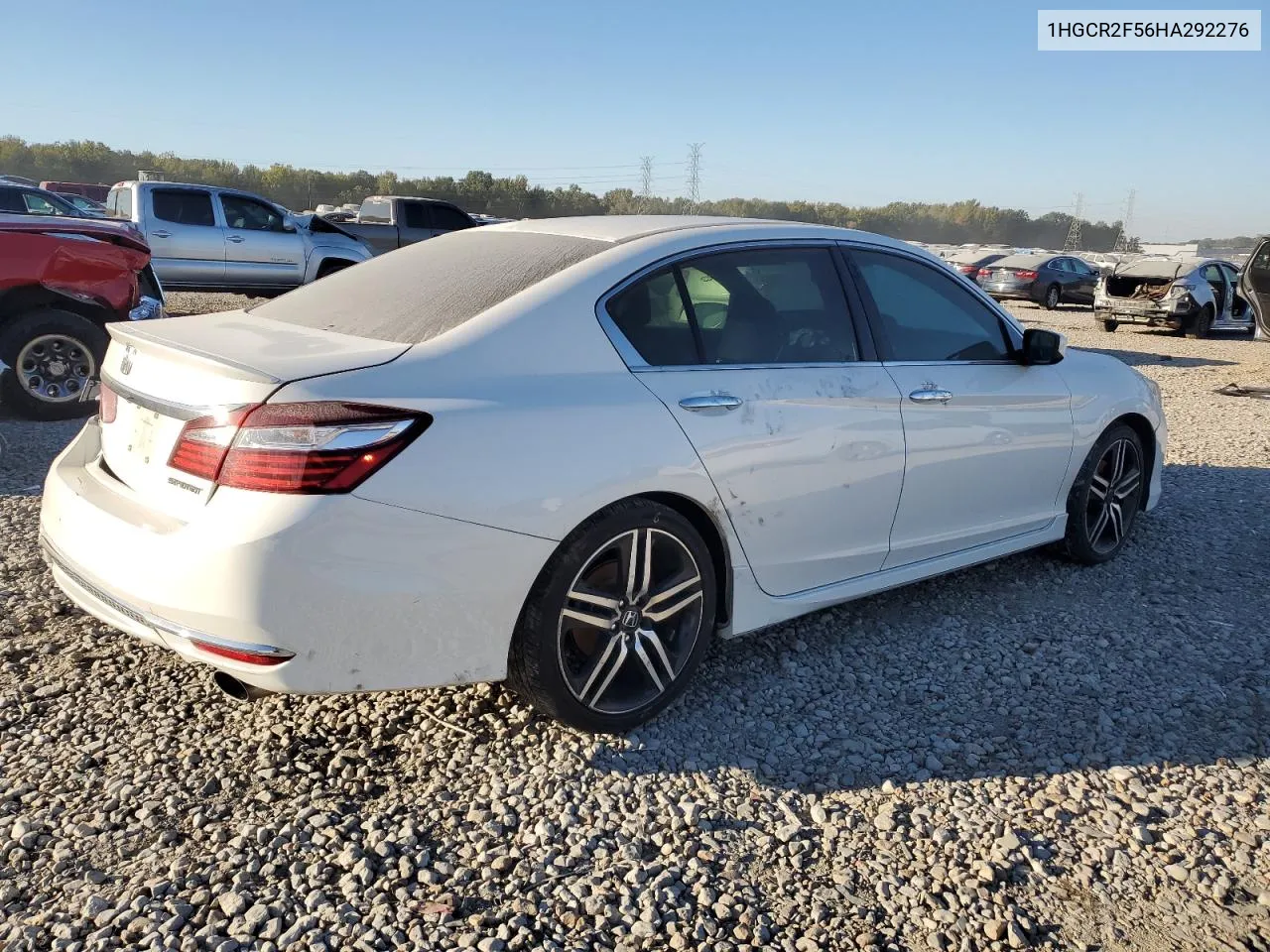 2017 Honda Accord Sport VIN: 1HGCR2F56HA292276 Lot: 76613134