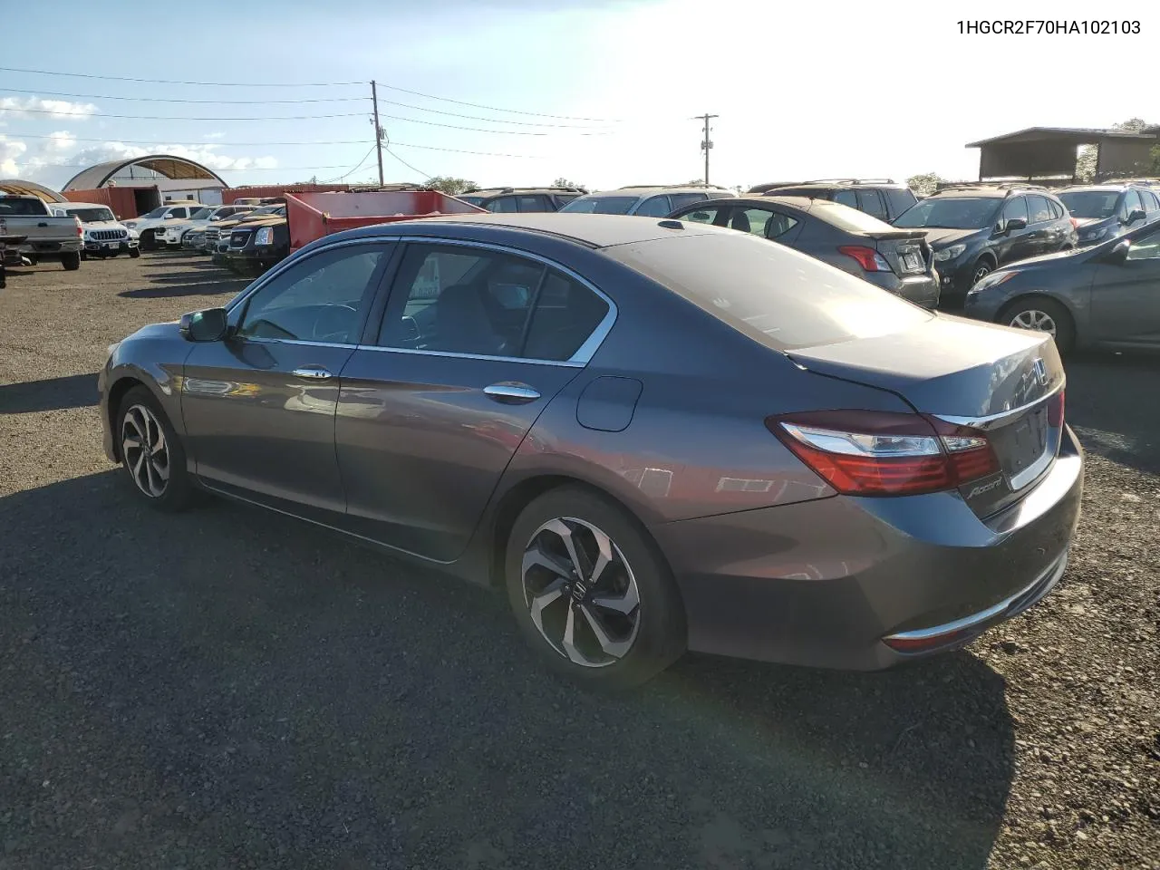 1HGCR2F70HA102103 2017 Honda Accord Ex