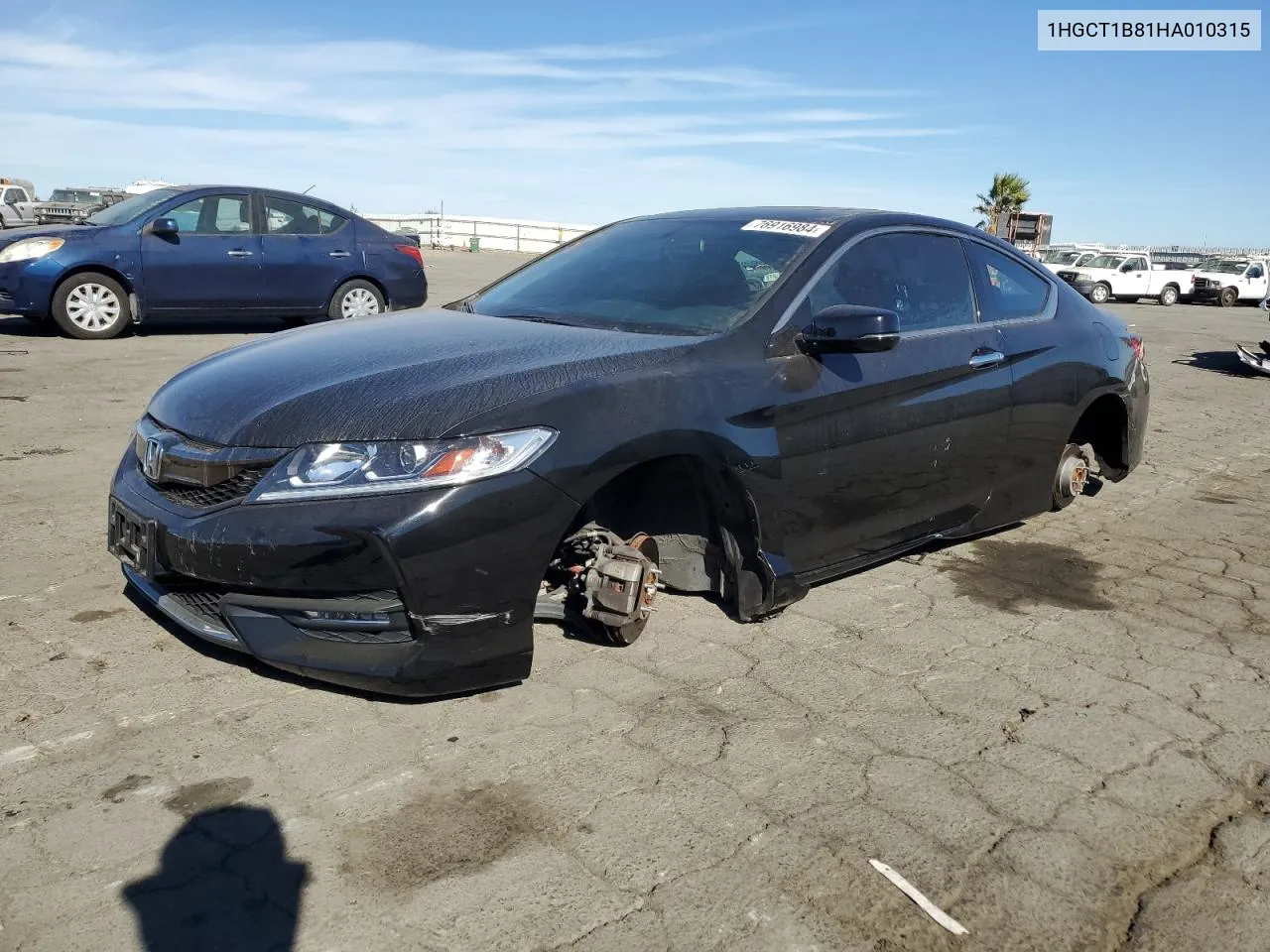 2017 Honda Accord Exl VIN: 1HGCT1B81HA010315 Lot: 76916984