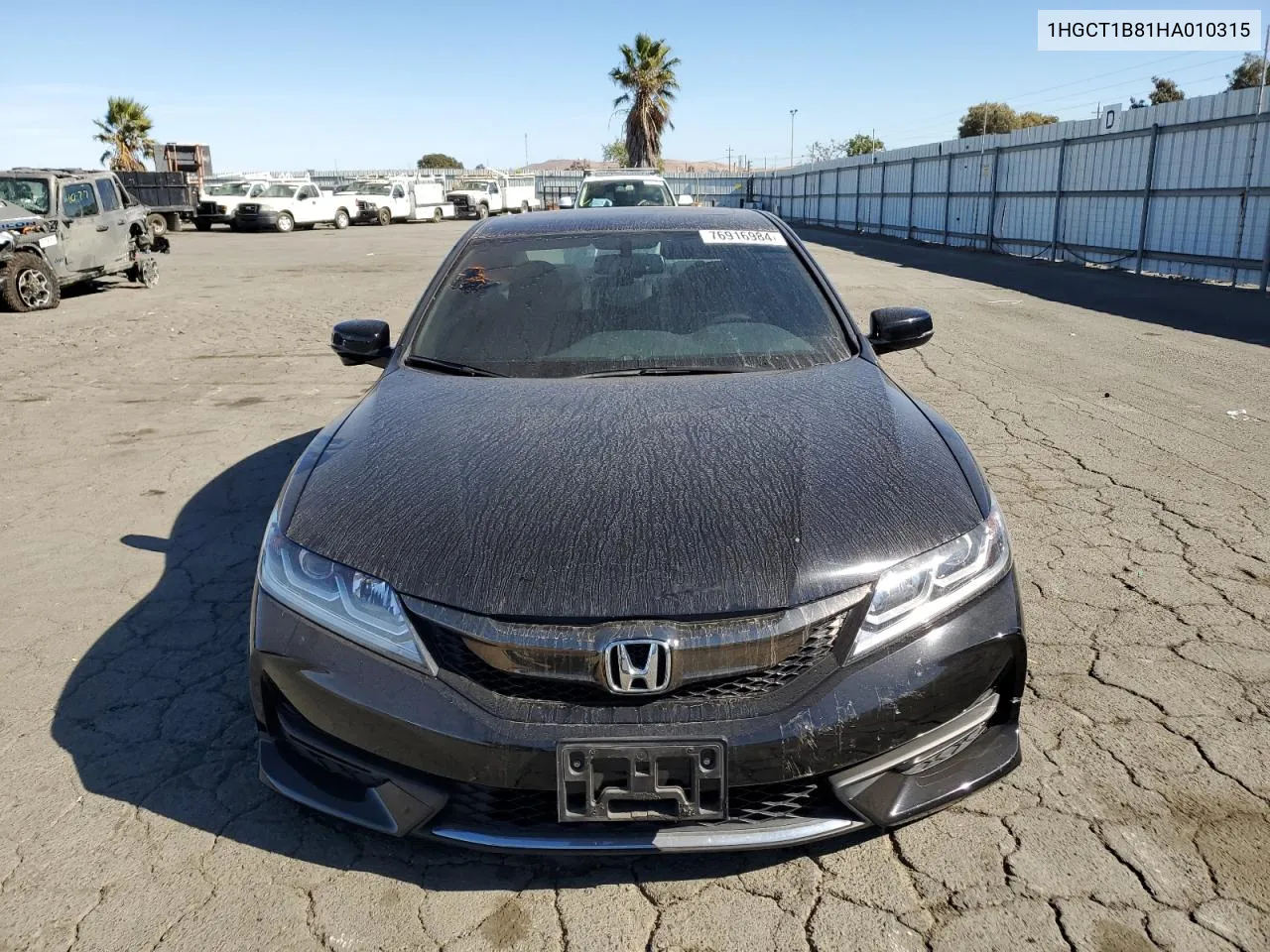 1HGCT1B81HA010315 2017 Honda Accord Exl