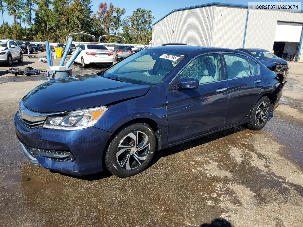 1HGCR2F37HA208674 2017 Honda Accord Lx