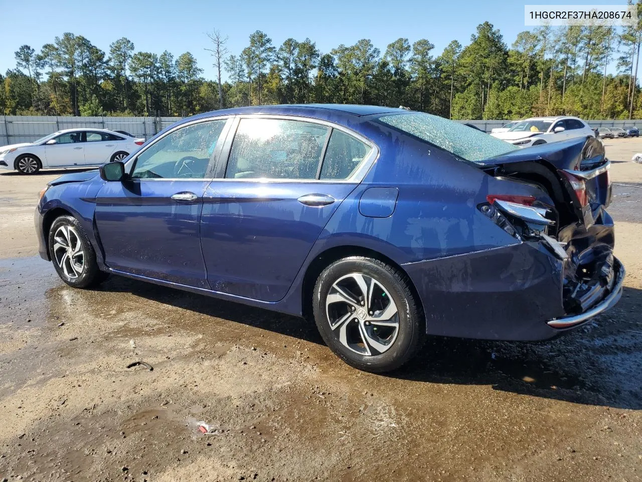 2017 Honda Accord Lx VIN: 1HGCR2F37HA208674 Lot: 76956104