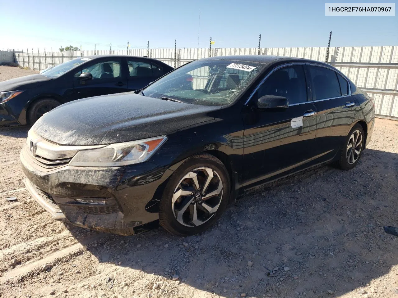 1HGCR2F76HA070967 2017 Honda Accord Ex